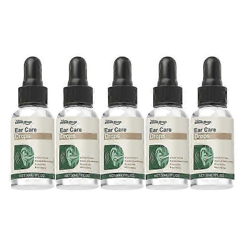 1-5x Ear Care Drops for Ringing Ears, Gentle Formula Ear Drop with Natural Botanical Extracts for Tinnitus Relief