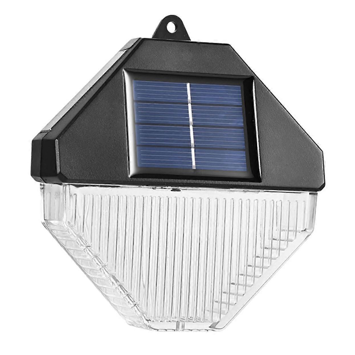 Solar Powered Garden Light Outdoor Wall Lamp Pathway Safety Lighting