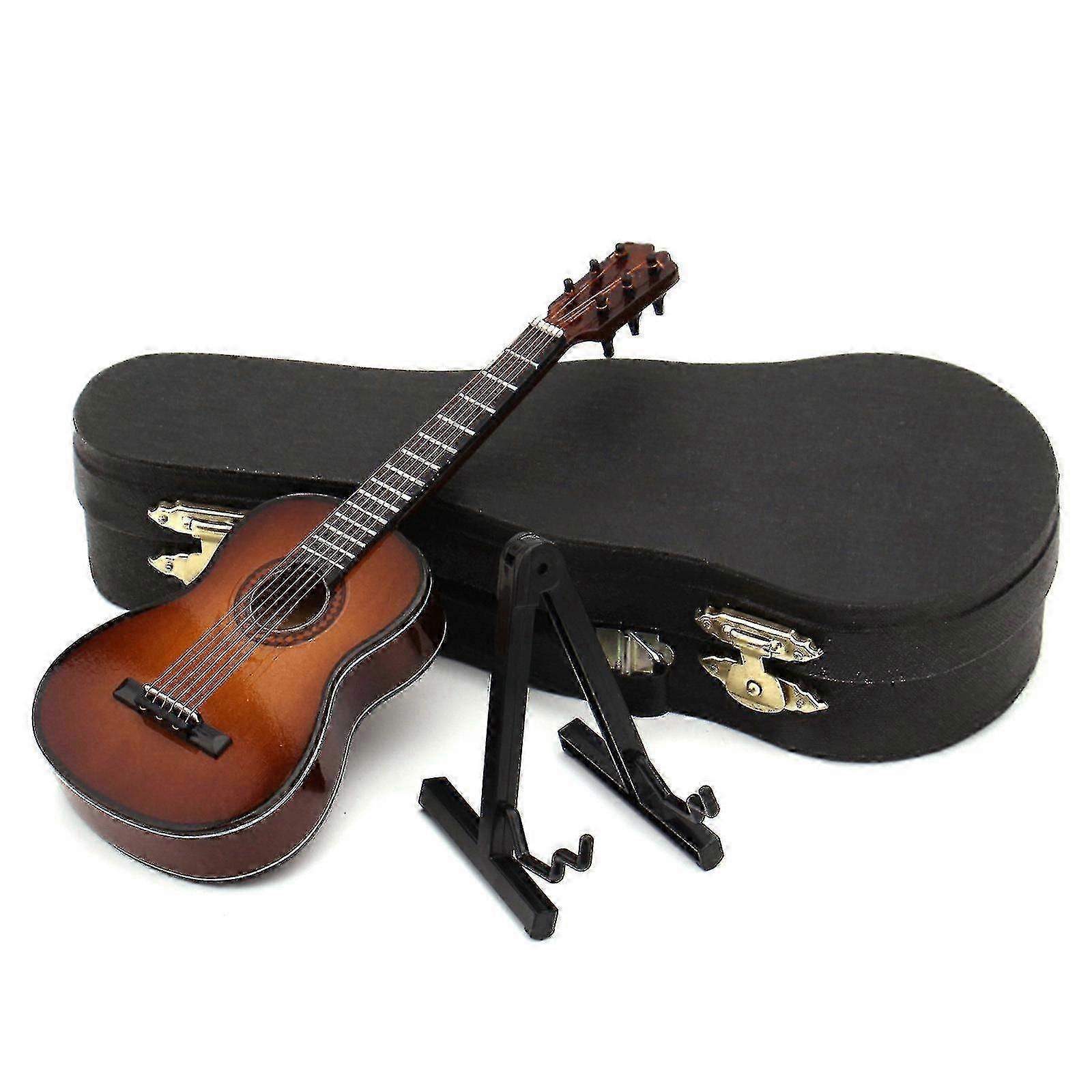 Díszes miniatűr replika gitárok mini klasszikus gitár / elektromos gitár modell Ünnepi dísz