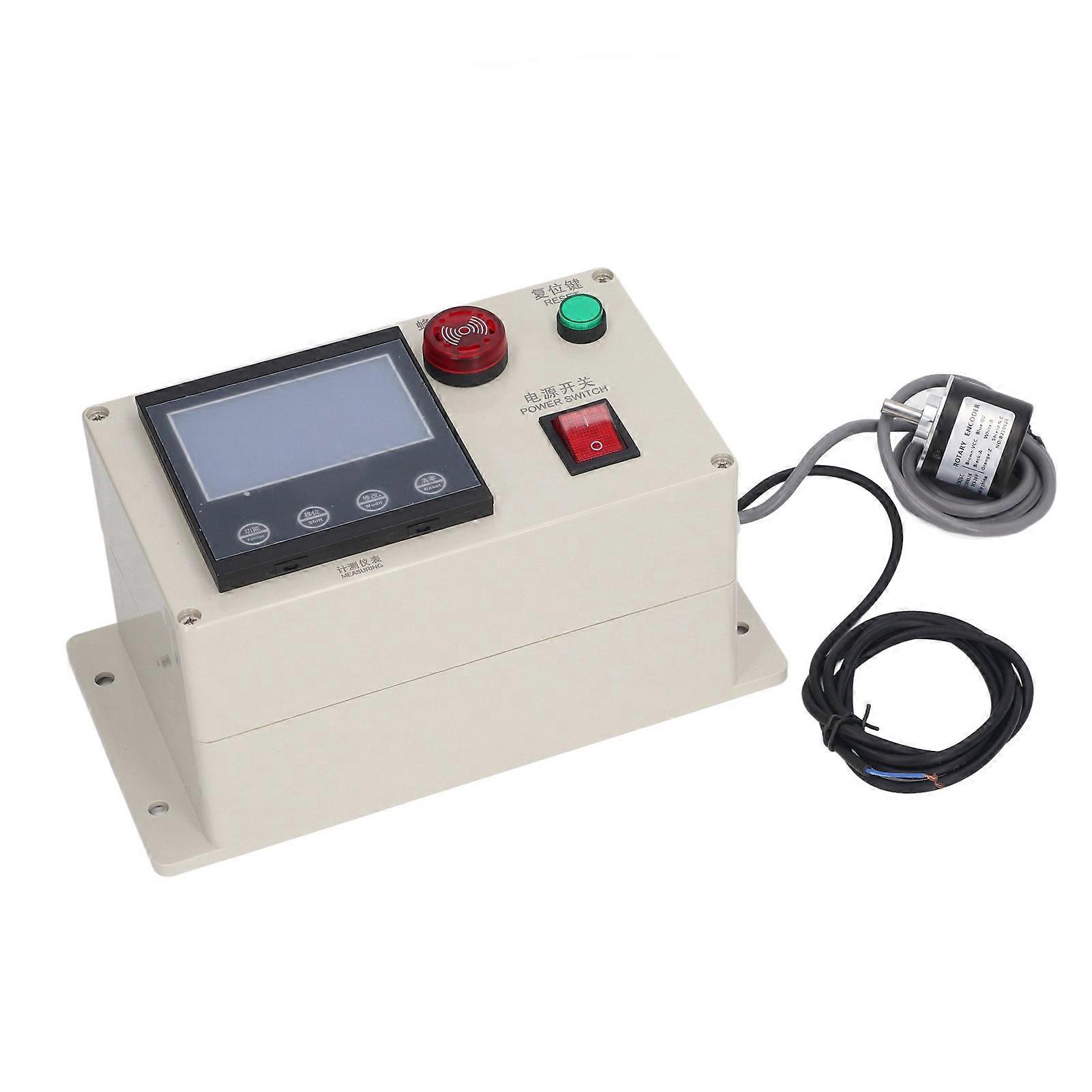 Double Row 8 Digit Meter Counter AC100-240V Positive Negative