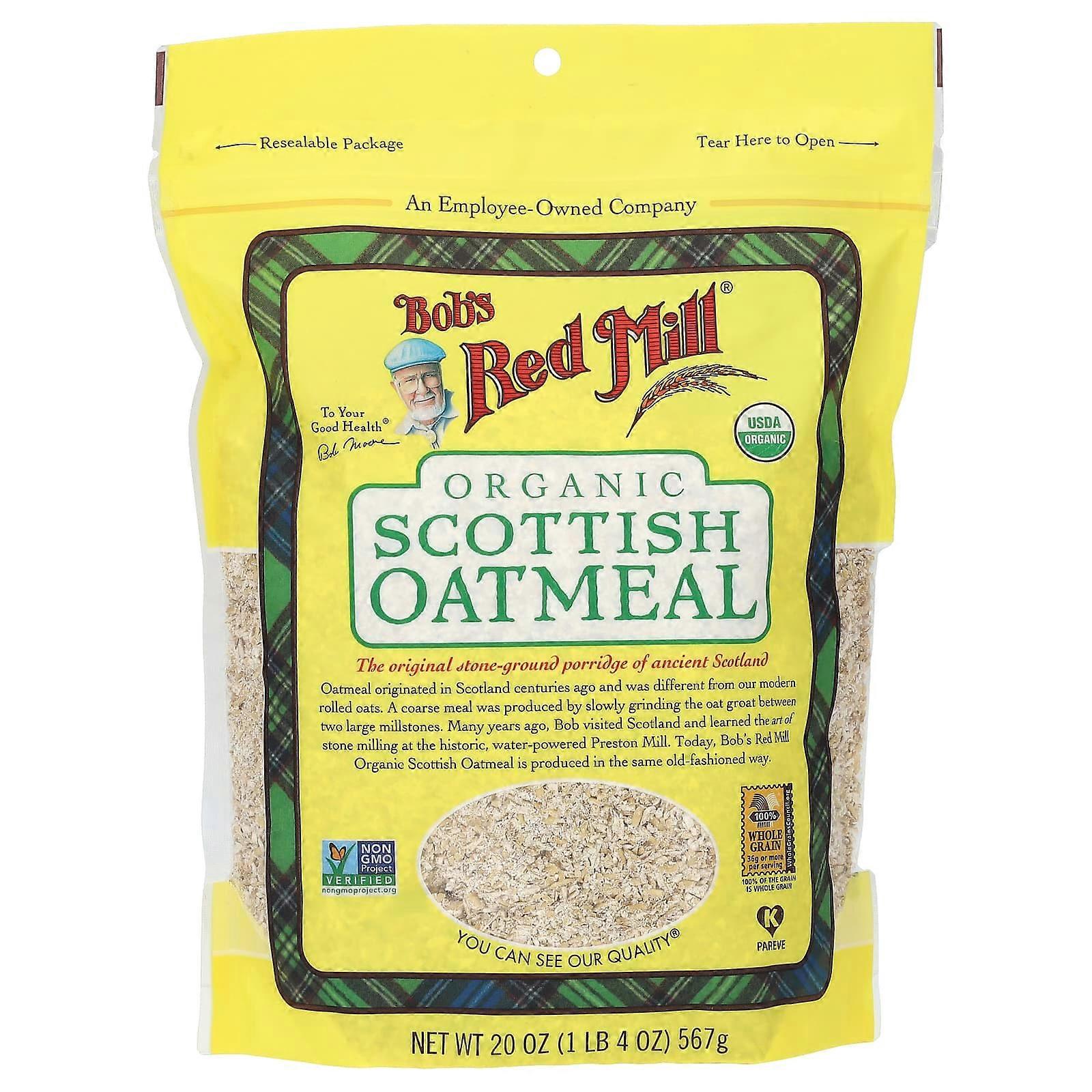 Organic Scottish Oatmeal, 20 oz (567 g)