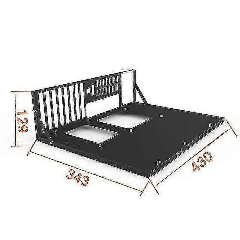 25-26 Mining Machine Open Chassis Frame Thickened Motherboard Bracket Fixing Frame Mining Rig Case Frame New f54