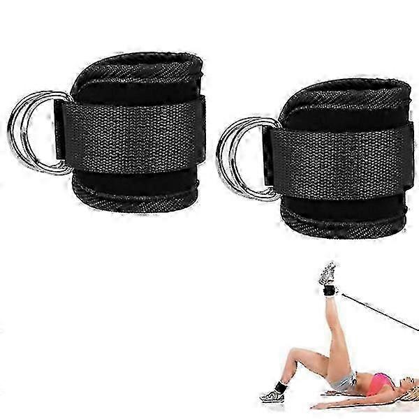 Ankle Strap for Strength Training with Wire Machines, 2 Pcs