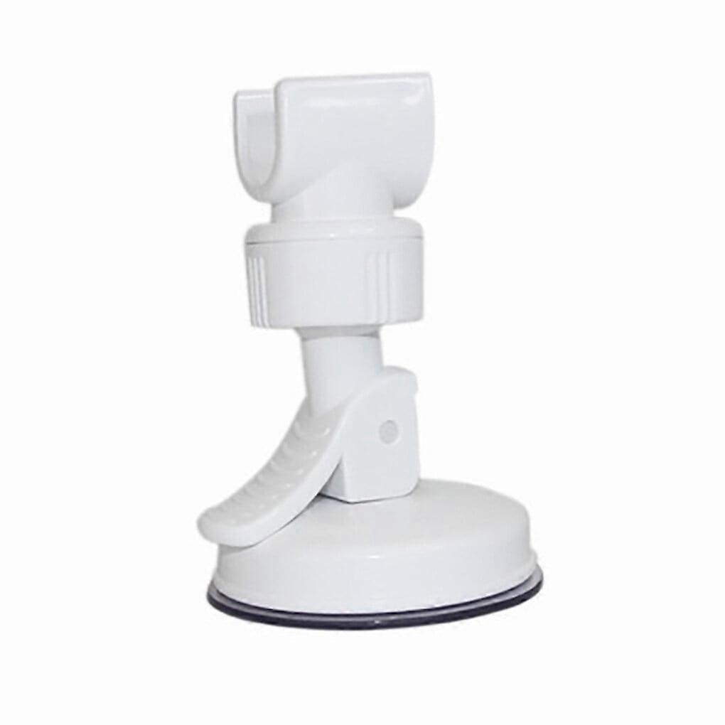 Hi.FANCY Bracket Suction Cup Holder Adjustable Bathroom Wall Mounted Stand, White