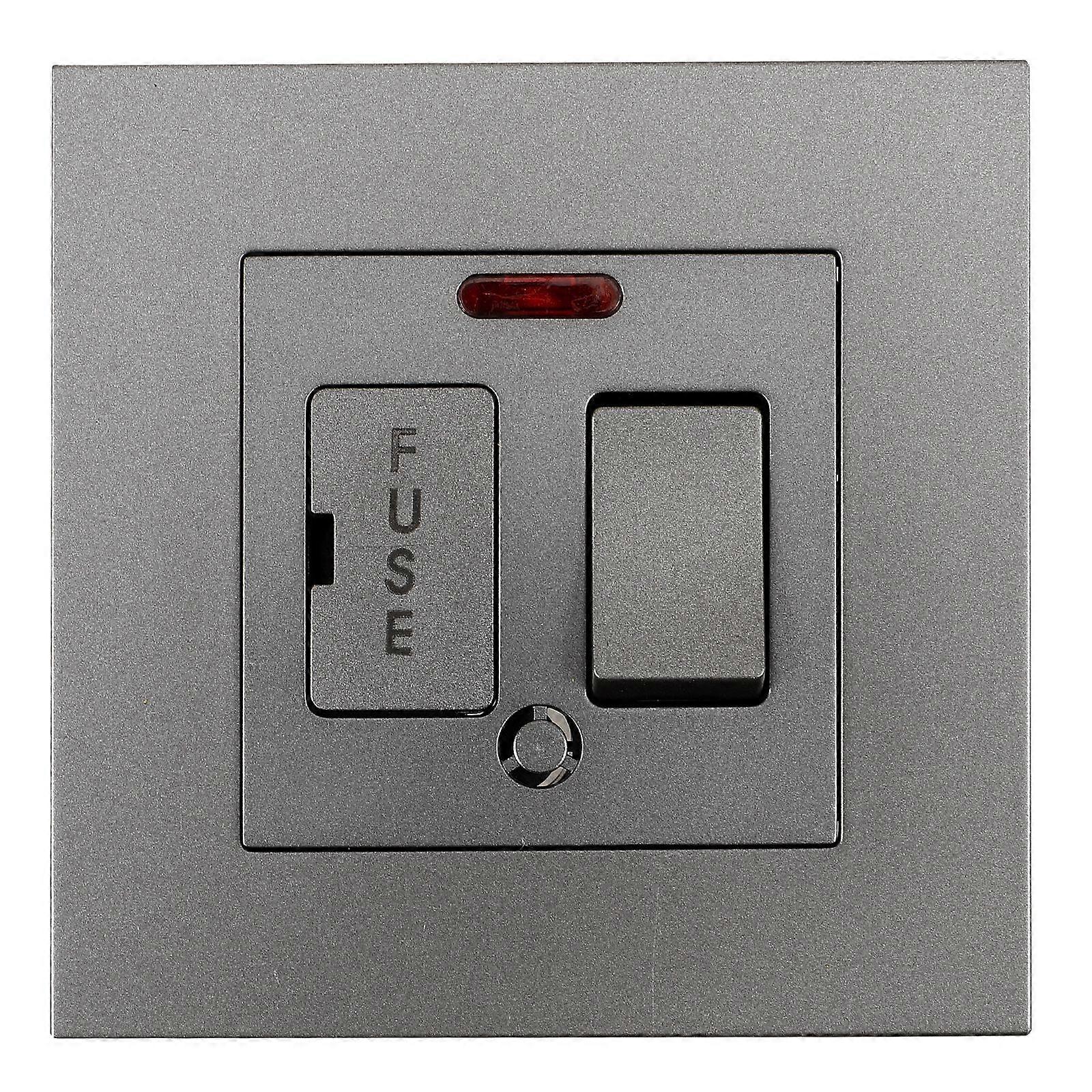 Wall Plates Switch Wall-mounted Fused Switch Switch With Fuse Electrical Fuse Switch