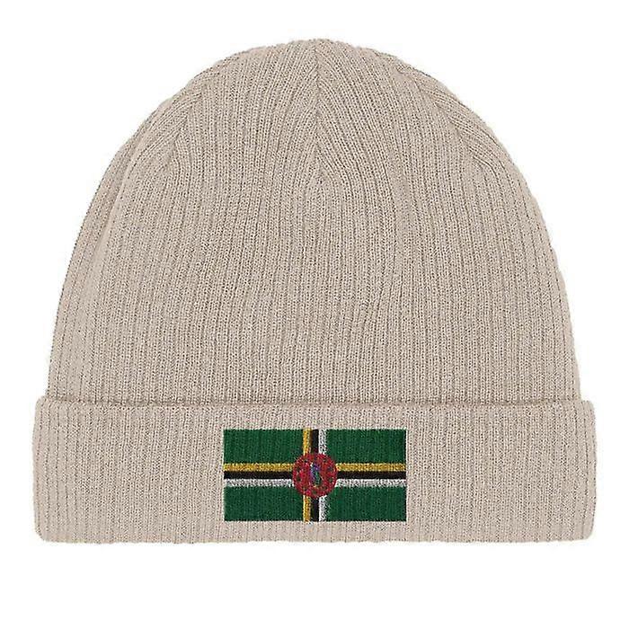 Beige Flag Cap Dominique