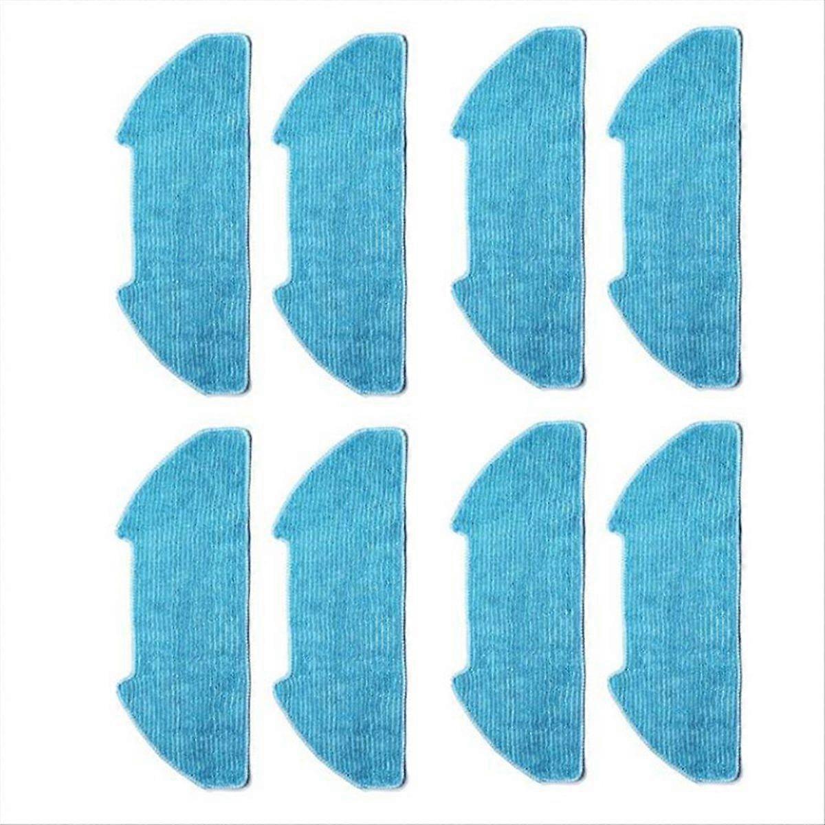 8PCS Washable Mop Pads for Dustin Self-Emptying for Bobsweep Pet24-7-913/Pet24-7-213 for Ultravisio
