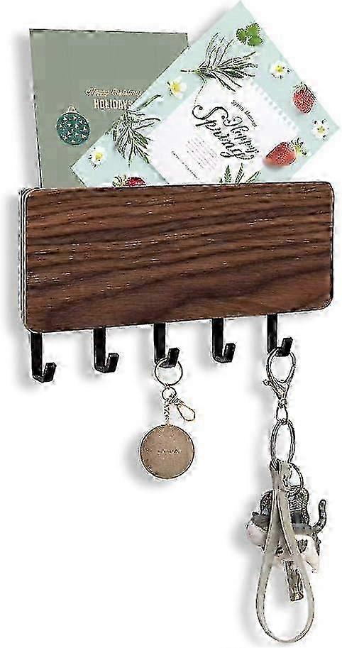 Key Hook with Shelf, Wall Mounted Key Holder