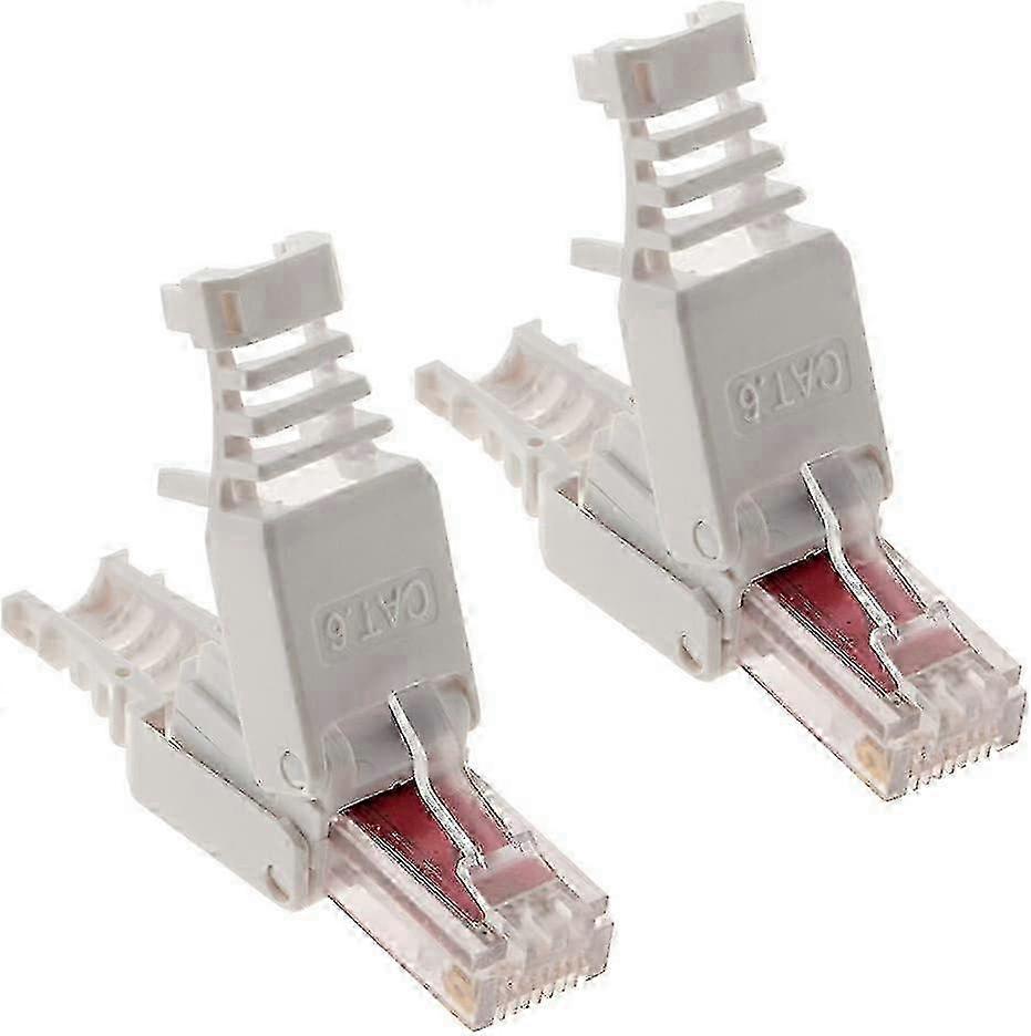 Unshielded Network Connector Plug Set without Tools