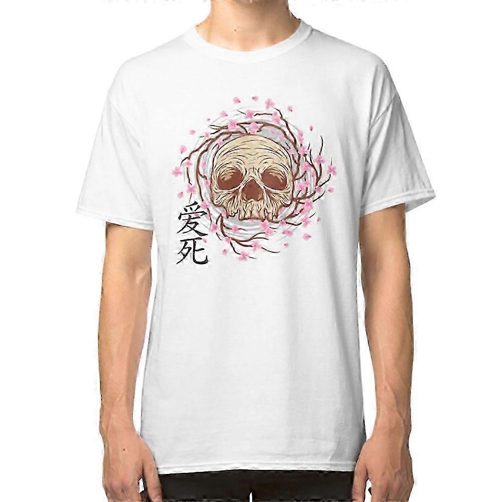 Cherry Blossom Skull T-shirt