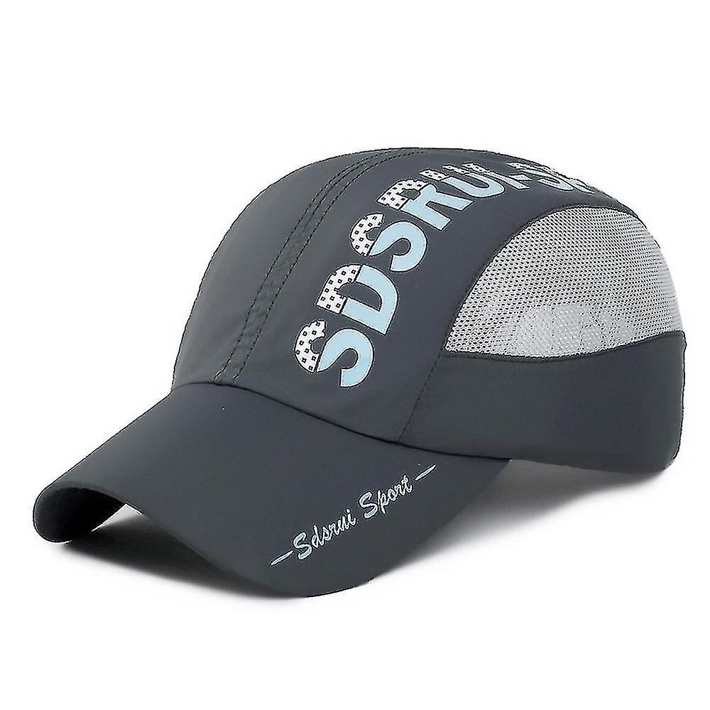 帽子レジャースポーツサンハットダークグレー