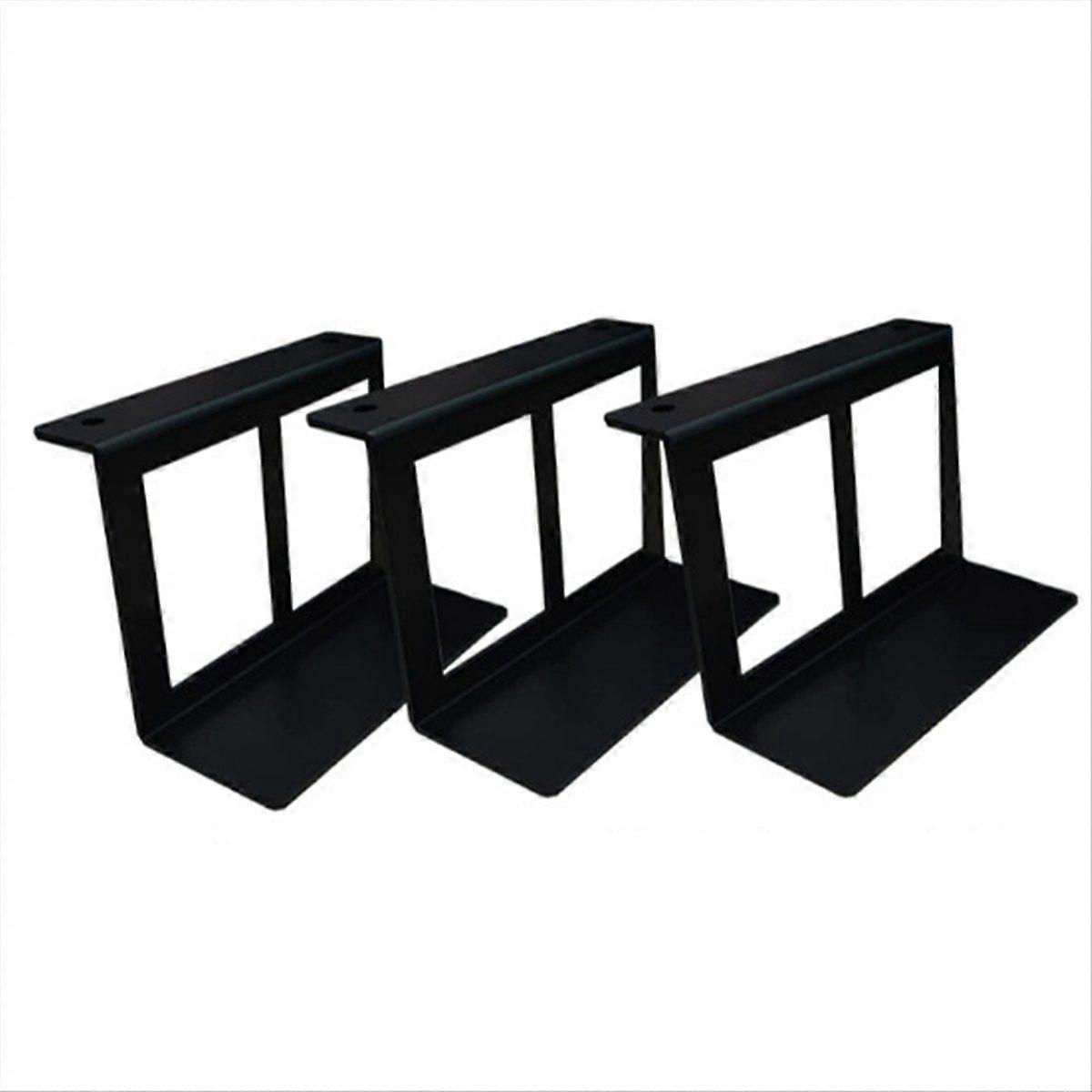 Under Desk Laptop Holder Mount Bracket with Screws Storage Tray for Notebook Computer Accessories