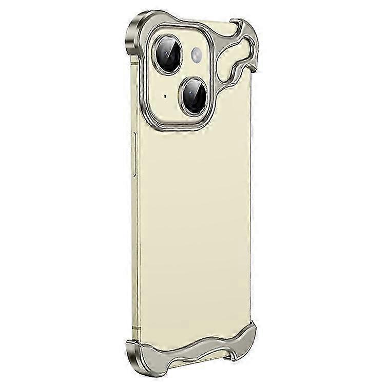 Compatible For iPhone 15 Corner Edge Pad Lens Protector Backless Frameless Bumper Case