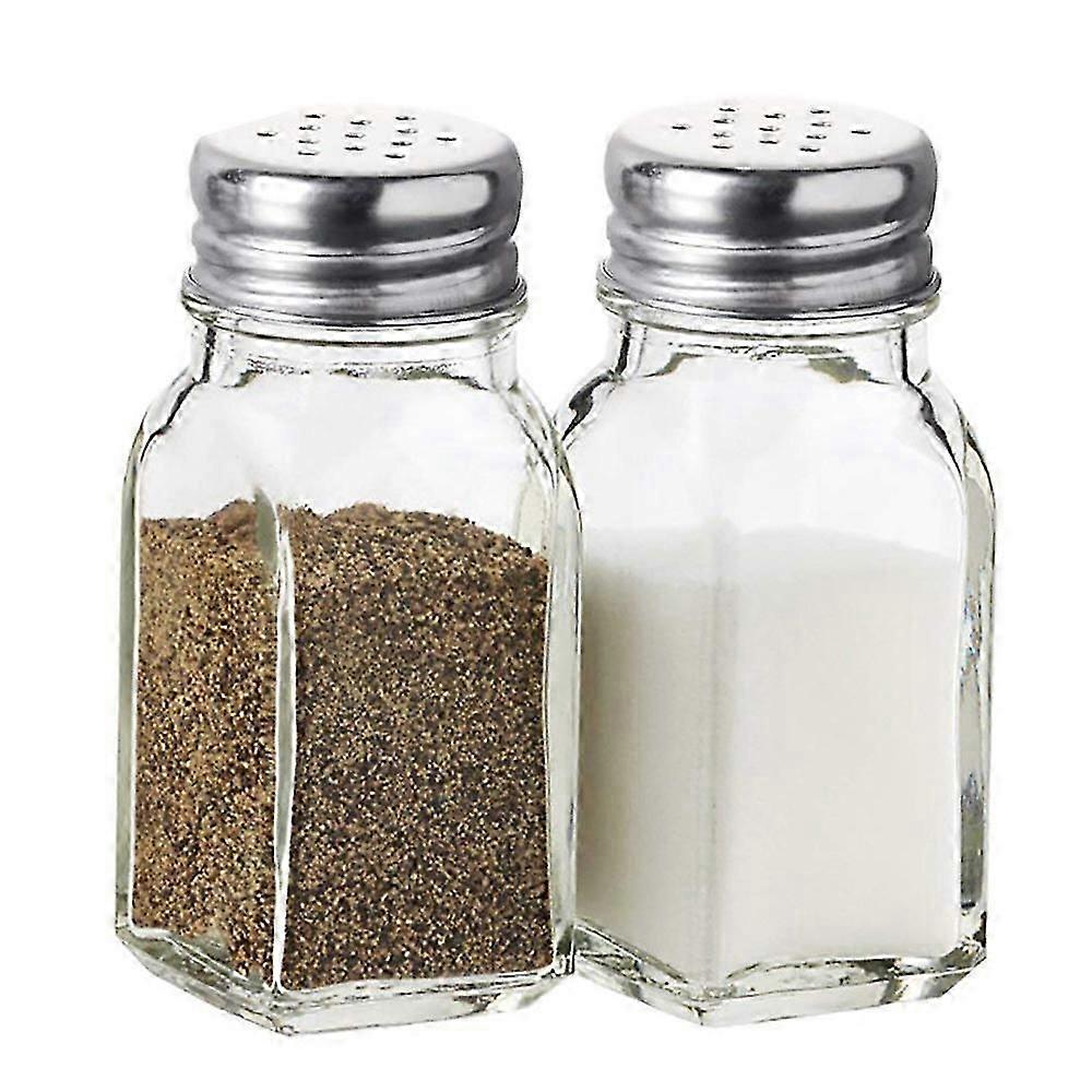 Salt and Pepper Shakers Set (Clear) - Kitchenware