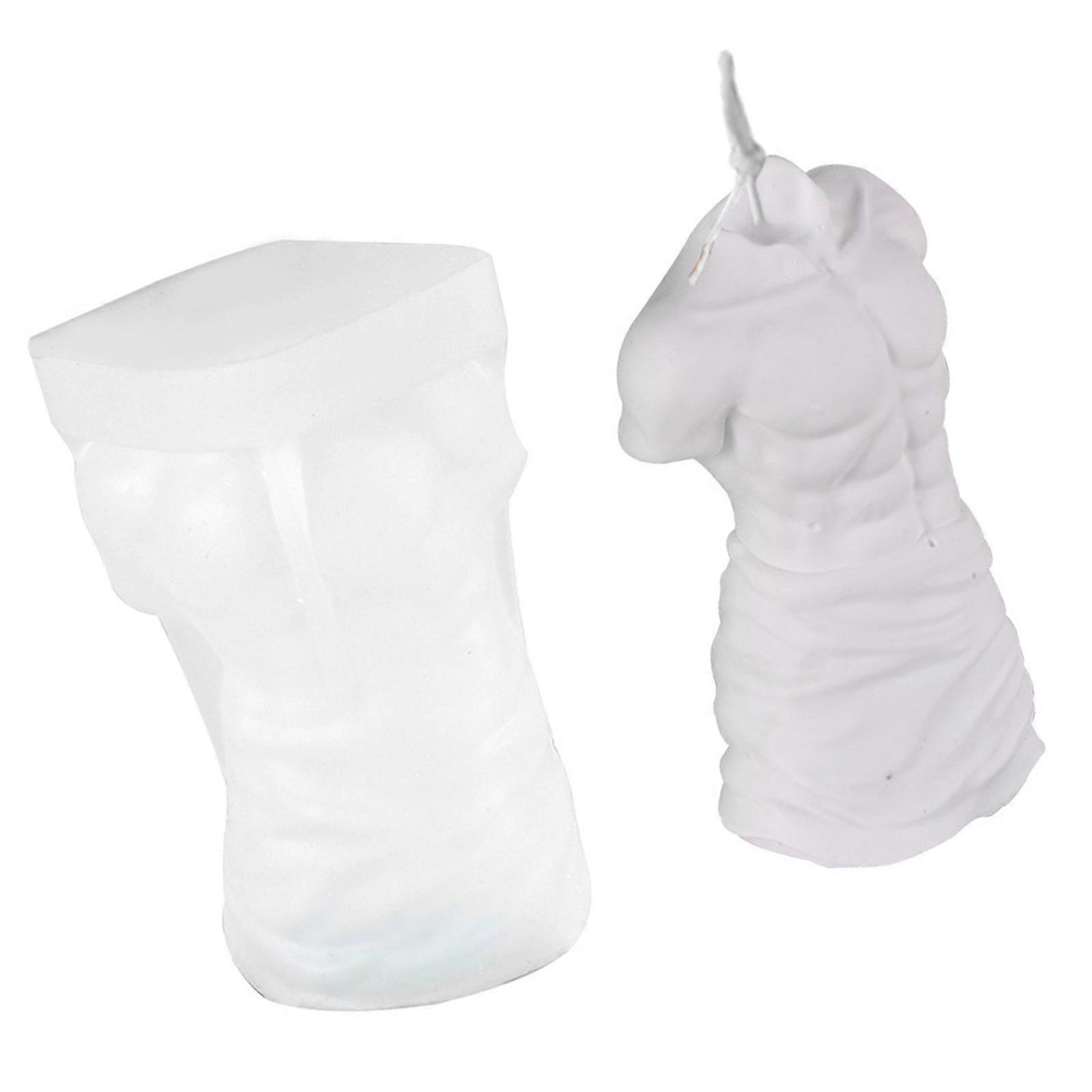 Flexible Recyclable Anatomical Elastomer Cast For Detailed Candles石膏 Statues And Artisanal Soaps Multicolor