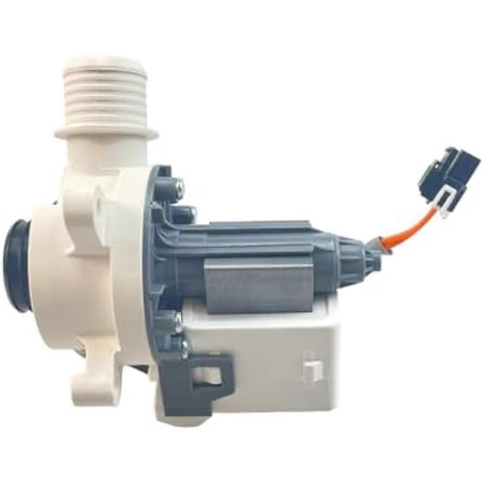 Global Washer Drain Fan Assembly With Extended Outlet Foot Cable Front Load Washer Consistent Multicolor