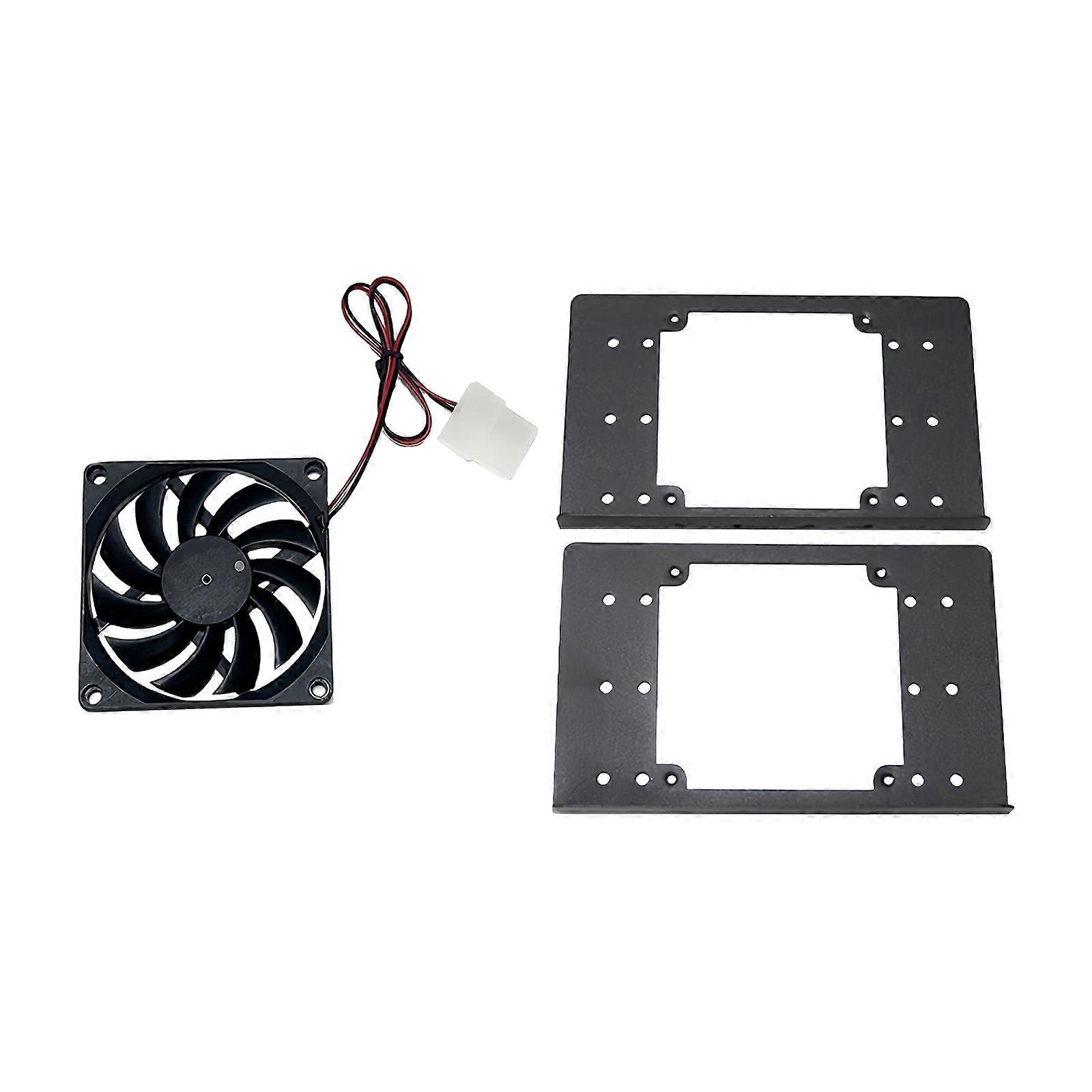 Hard Disk Bracket PC Cooling Fan Holder With Quality Metal Frame For Improved Thermals Management Metal Structure Multicolor