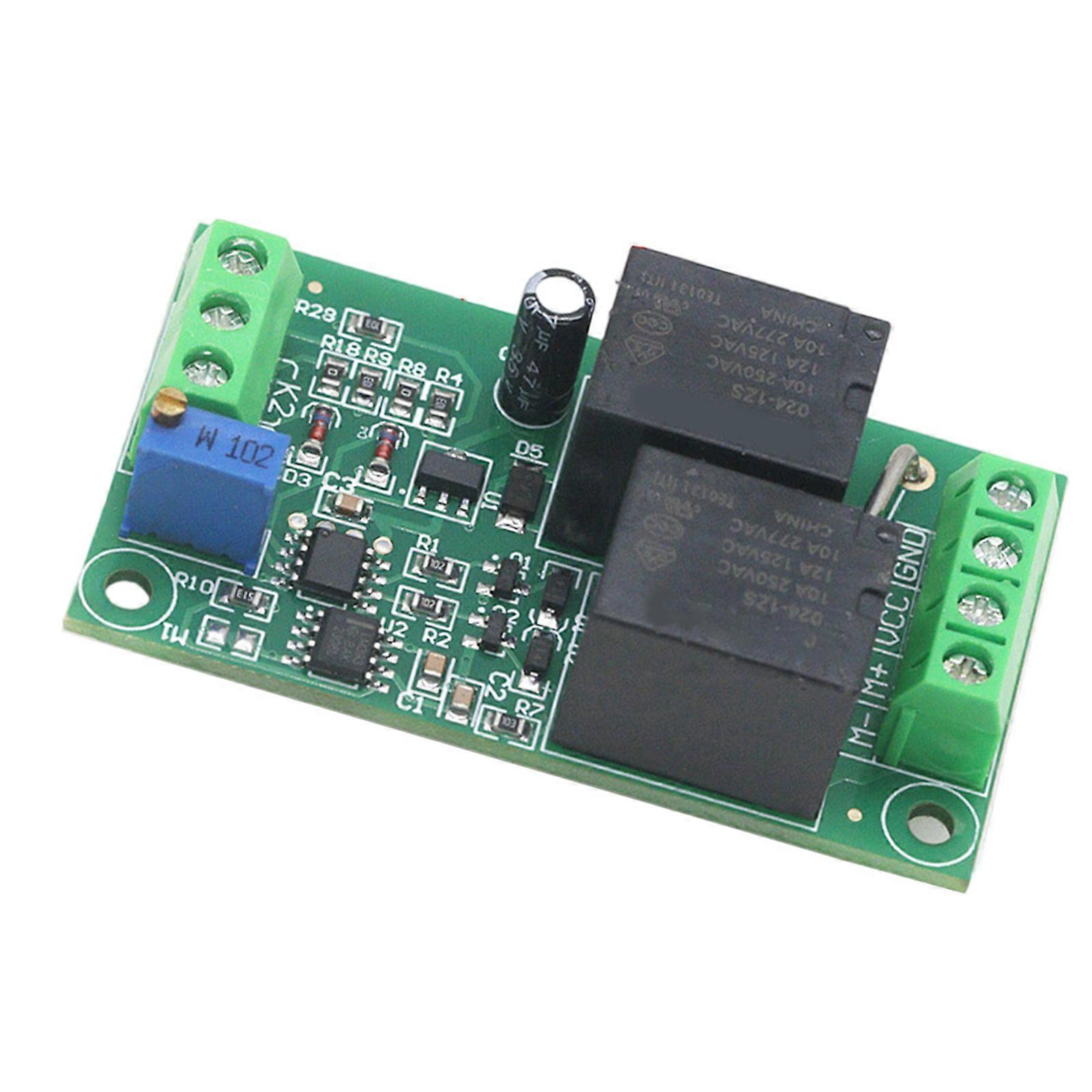 24V Reversible Motor Controller Motor Control Board with Overload Overcurrent Protections for Automation Equipment Multicolor