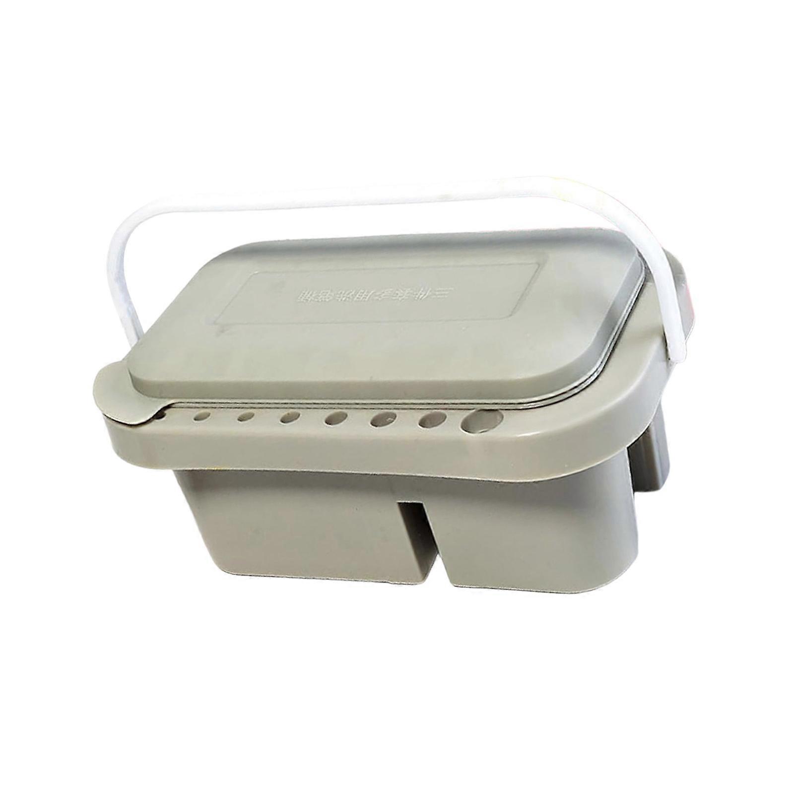 Handheld Multiple Layer Brush Cleaning Bucket For Artists Students Smooth Interior Permanent Substance Not Toxic Exemplary For Travel Studio School