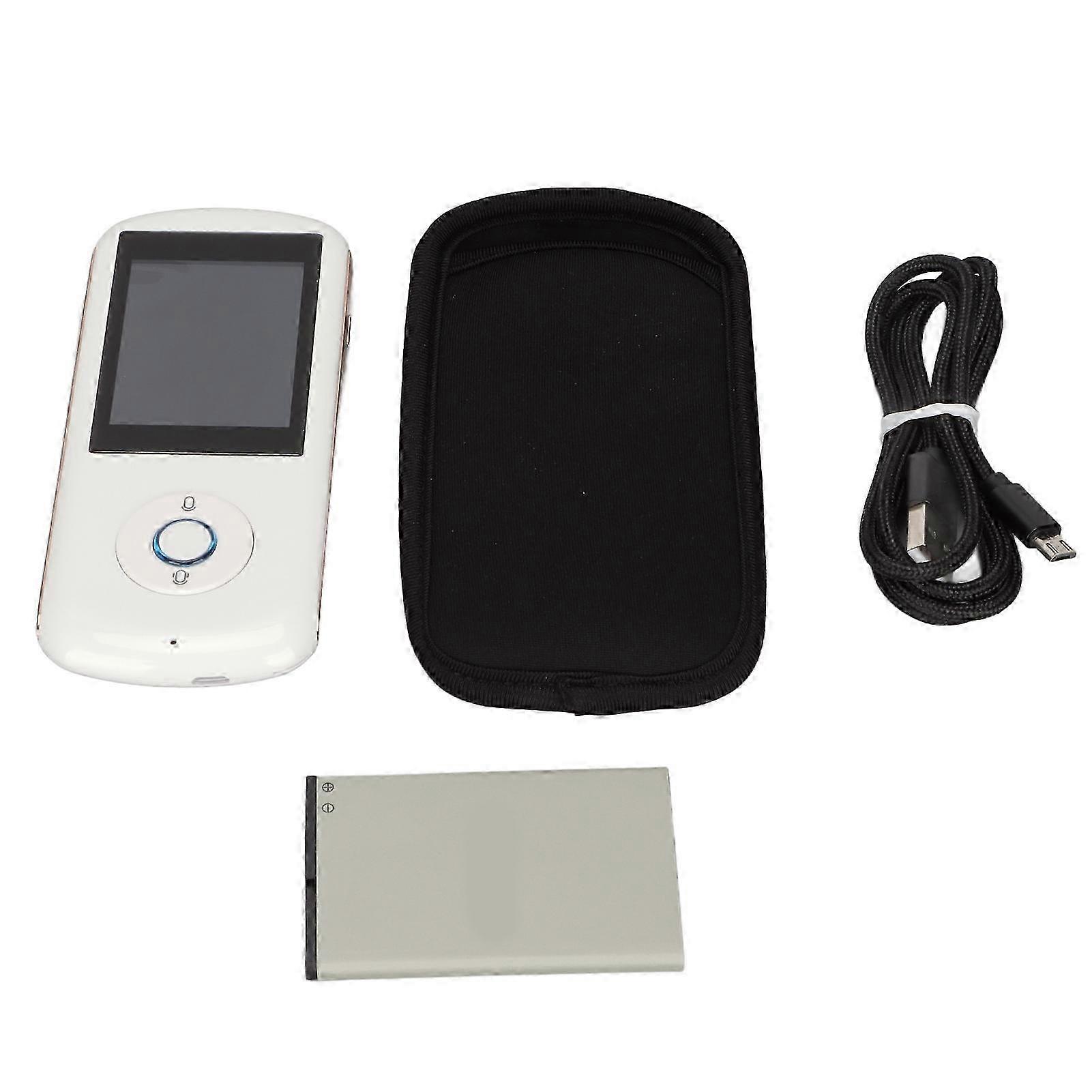 WIFI Intelligent Two Way Translator 38 Languages Real Time Precise Translation Portable Translation Device for Travel 26s