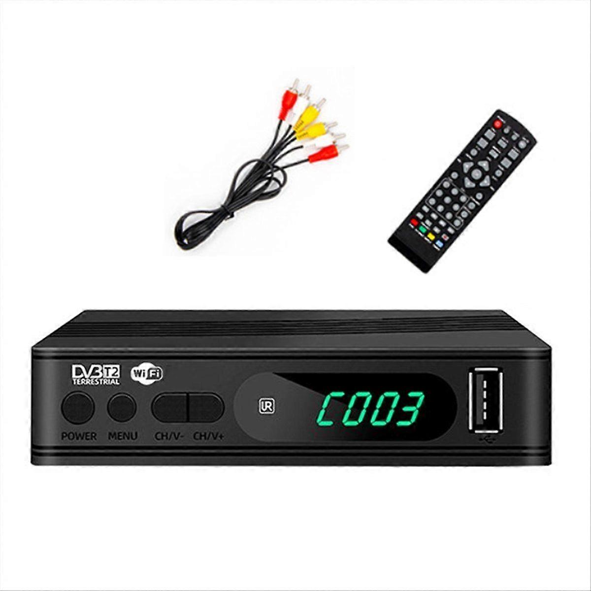 DVB-T2 TV Tuner Terrestrial Satellite TV Receiver Digital TV Decoder HEVC DVBT2 264 HD TV Boxs USB