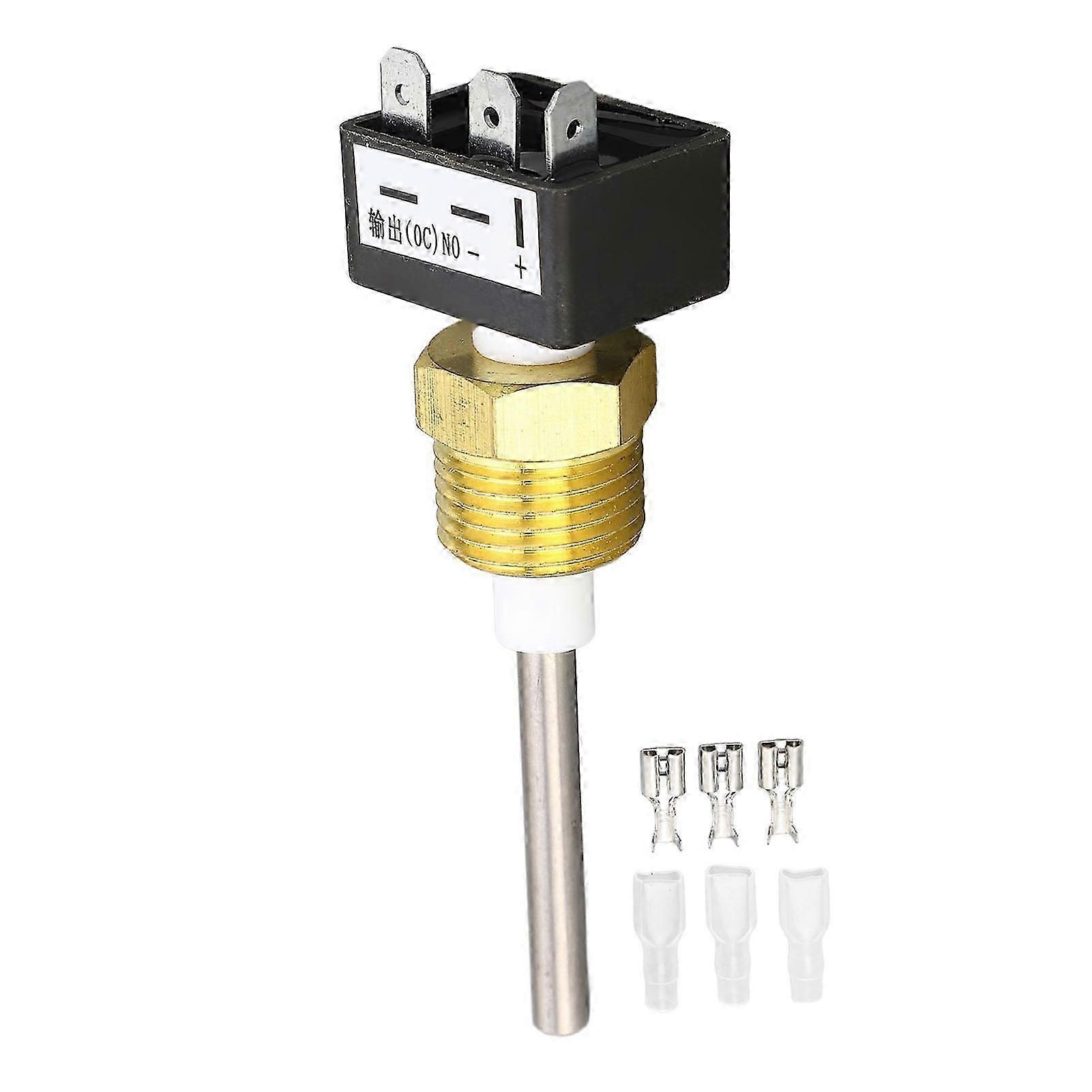 Coolant Level Sensor 535VDC 1/2NPT NO Normally Open Water Tank Liquid Level Sensor Alarm