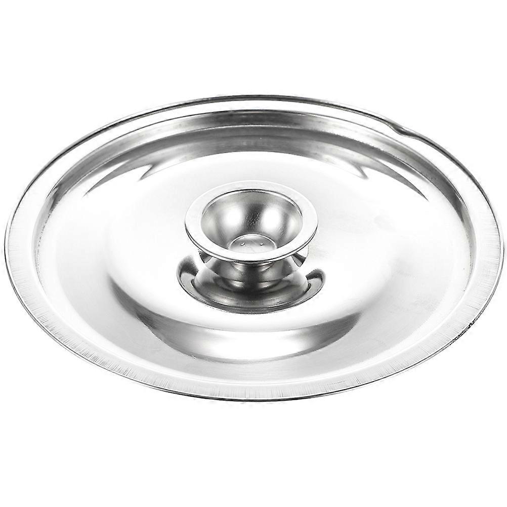 Glasdeckel, Metall-Ölglasabdeckung, Glaspfannendeckel, wiederverwendbare Abdeckung, Verbrühschutz, Topfabdeckung