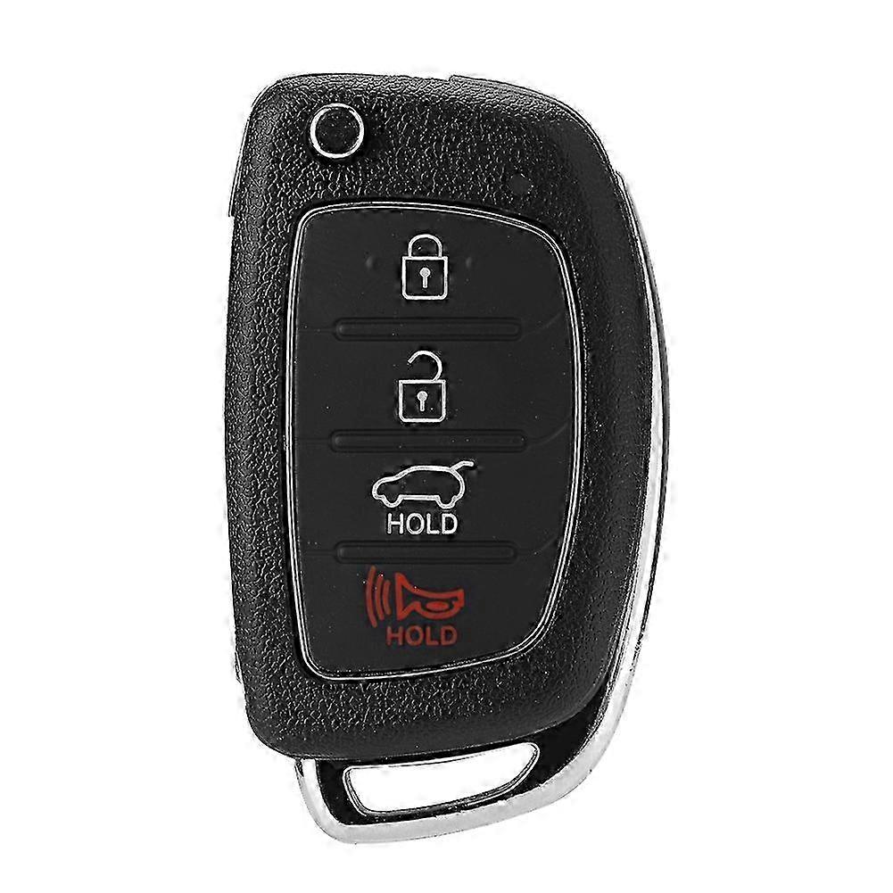 Key Fob Case for Hyundai Santa Fe 2013-2014 4 Button Remote