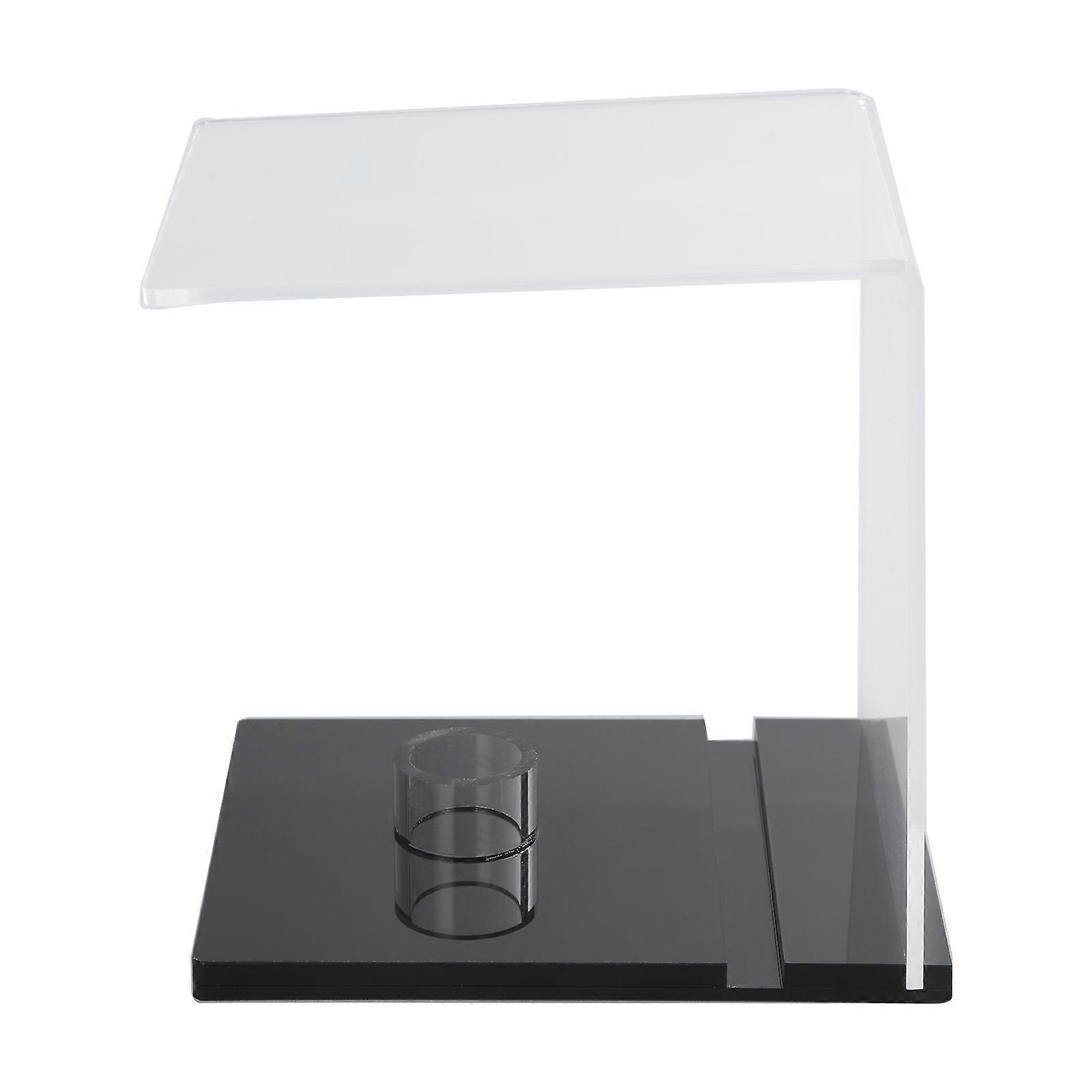 Acrylic Clear Balls Box with Base and Card Slot Acrylic Display Holder Softball Protector Stand Memorabilia Showcase Multicolor