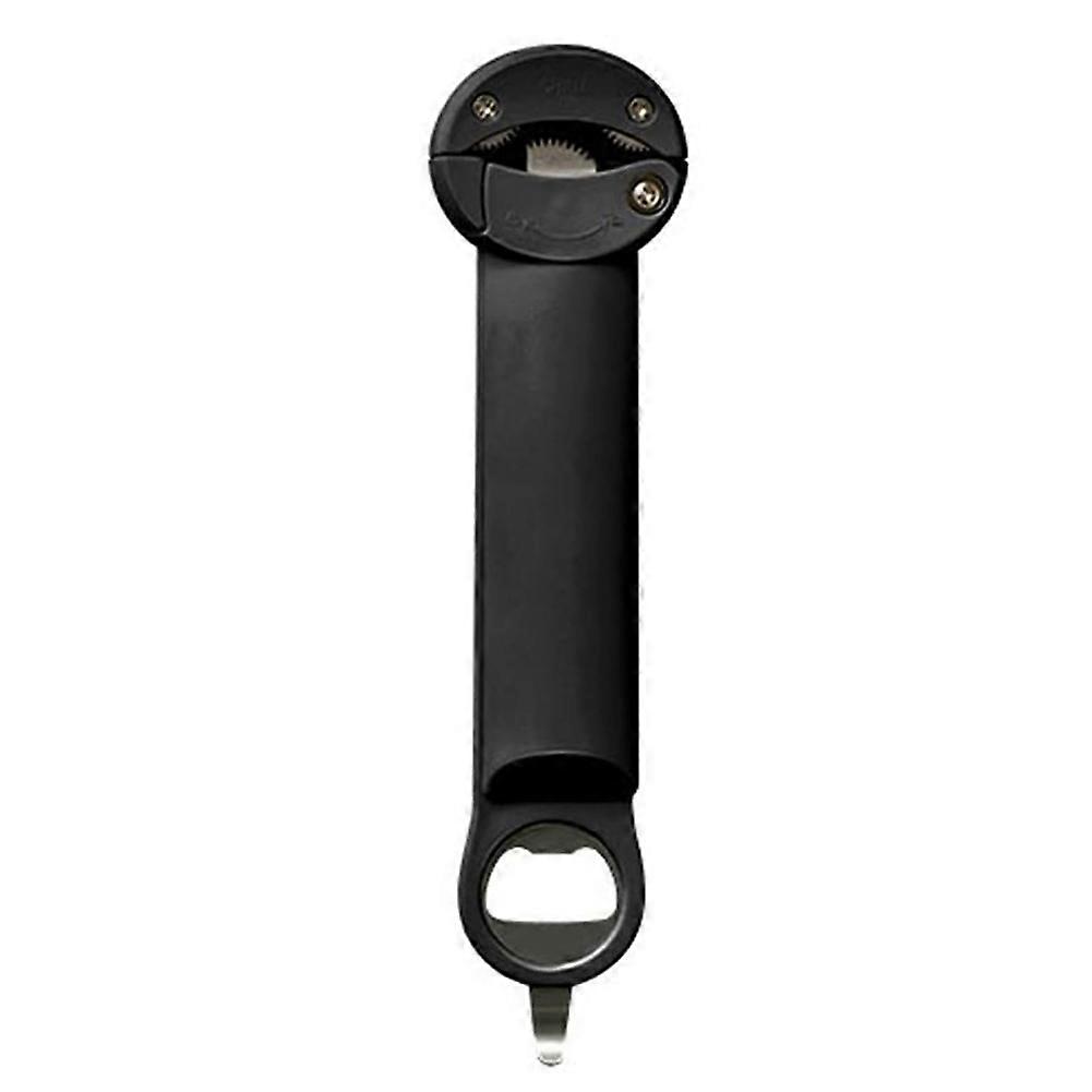 Handy Bottle Jar Easy Opener Multi-Function Kitchen Tool Multi Kitchen Tool for Jelly Jars Wine Opening Tool Black