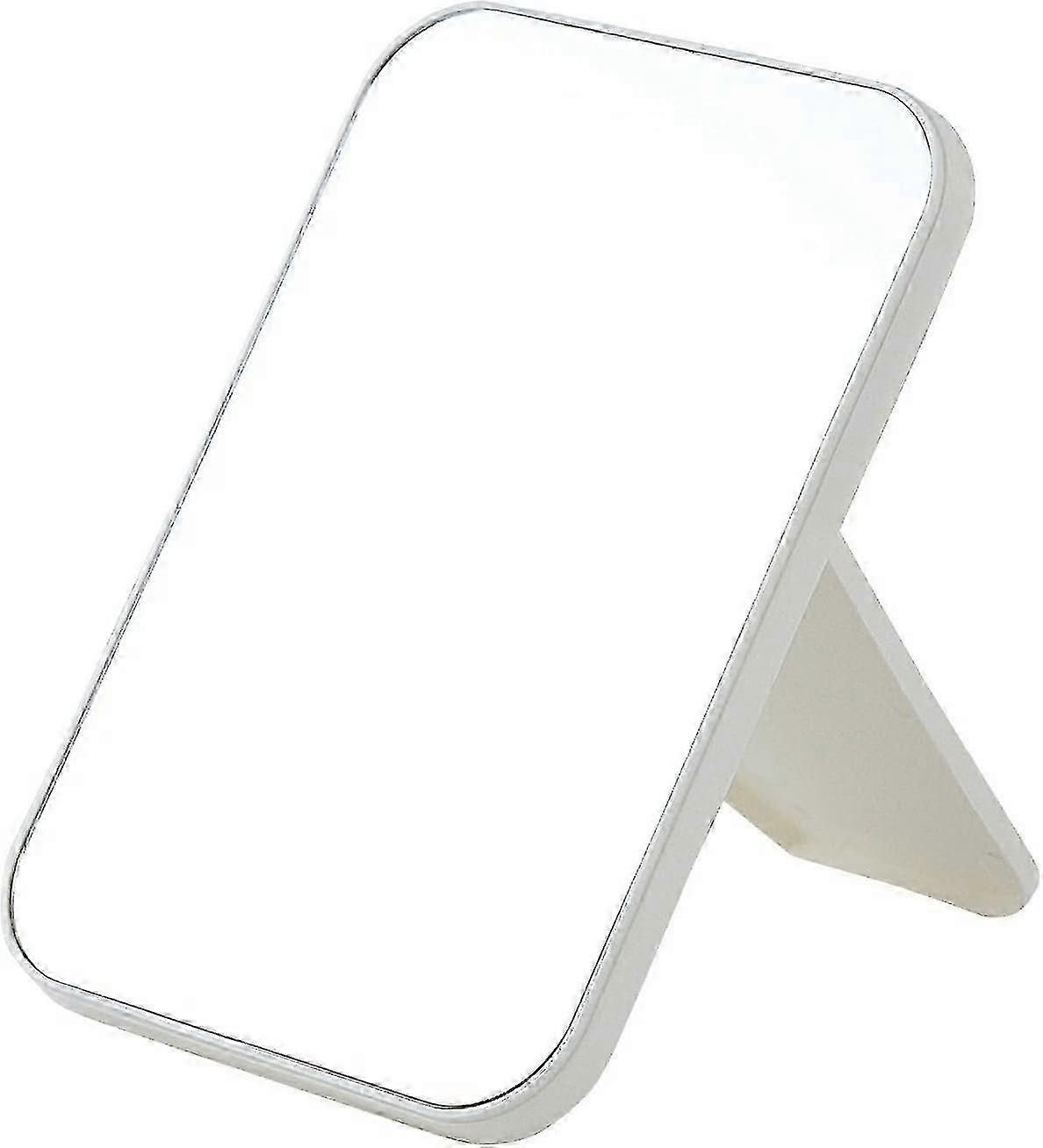 Mirror Super Hd Tabletop Mirror Foldable Bracket Hand Free,white