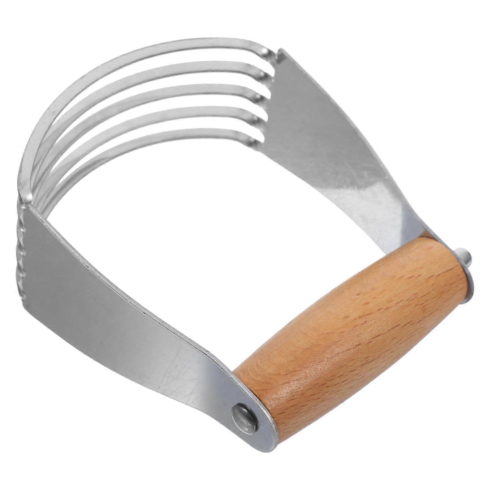 Pastry Cutter and Dough Scraper Set, Stainless Steel, Ergonomic Grip for Baking and Bread