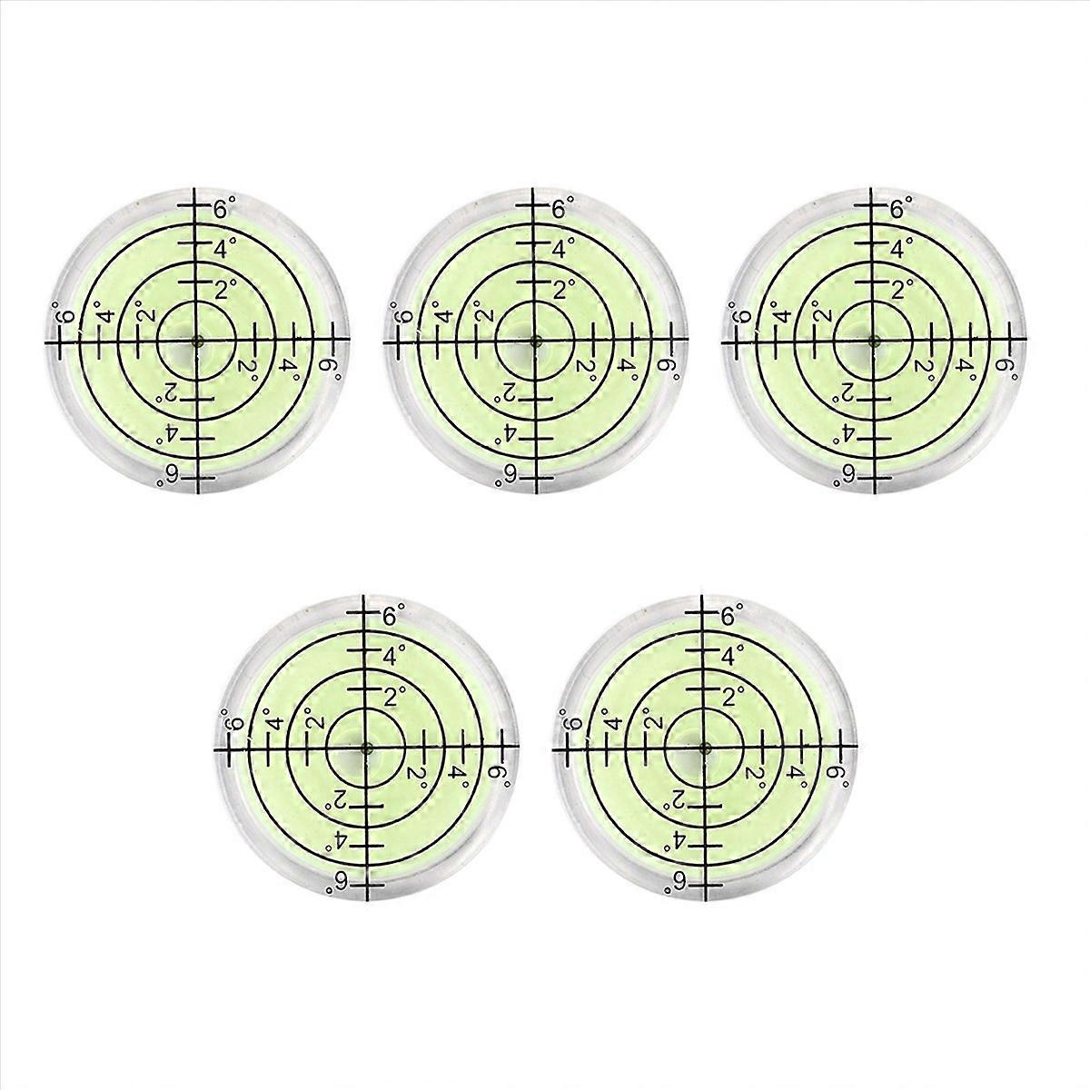 32 x 7mm Acrylic Bubble level Accessories, green