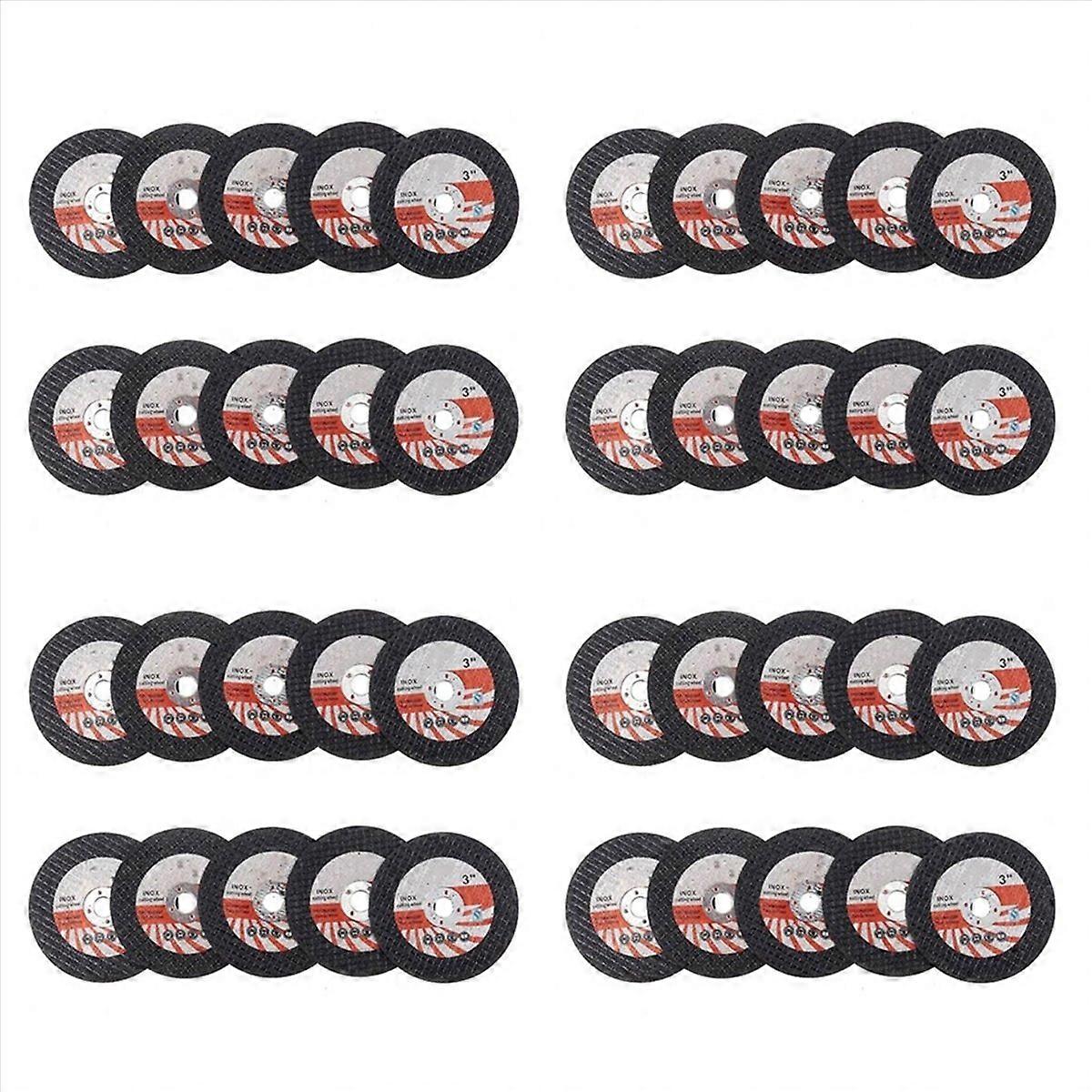 10PCS 75Mm Mini Cutting Disc Circular Resin Grinding Wheel