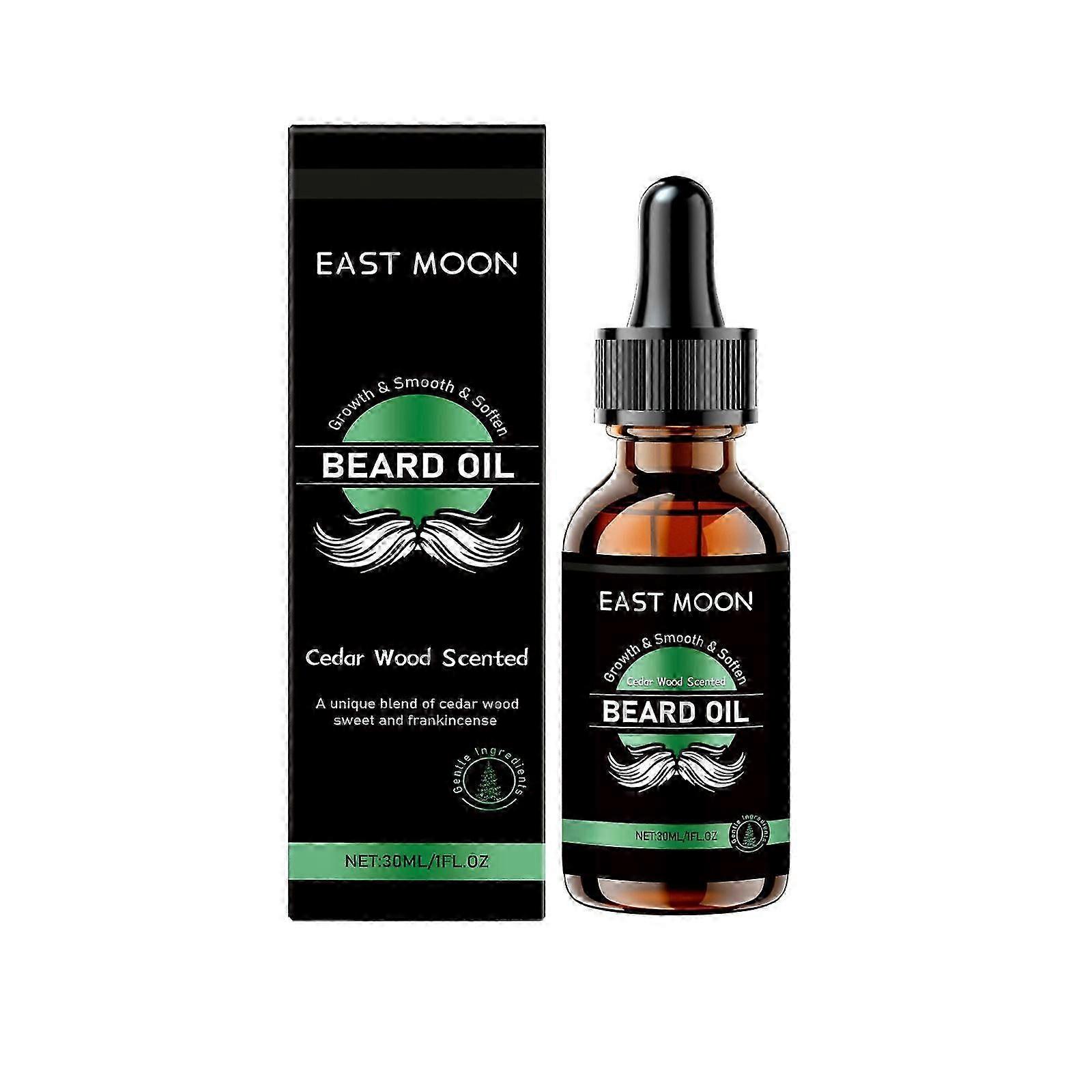Cedar Beard Oil - Essential Oil for Men, Moisturizing & Refreshing Beard Care, 30ml
