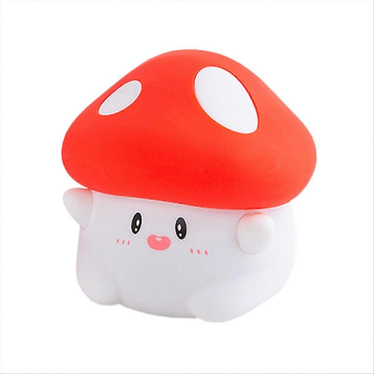 Mushroom LED Silicone Night Light Soft Sleeping Nursery Night Light