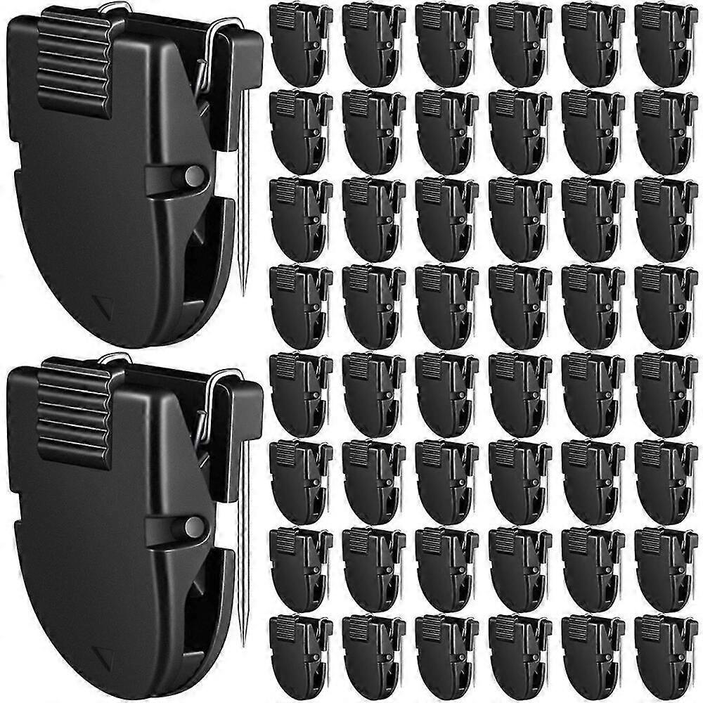 50 Pcs Cubicle Clips Fabric Panel Cubicle Accessories Fabric Partition Panel Wall Clip Photos Wall Clips compatible with Notes Memos