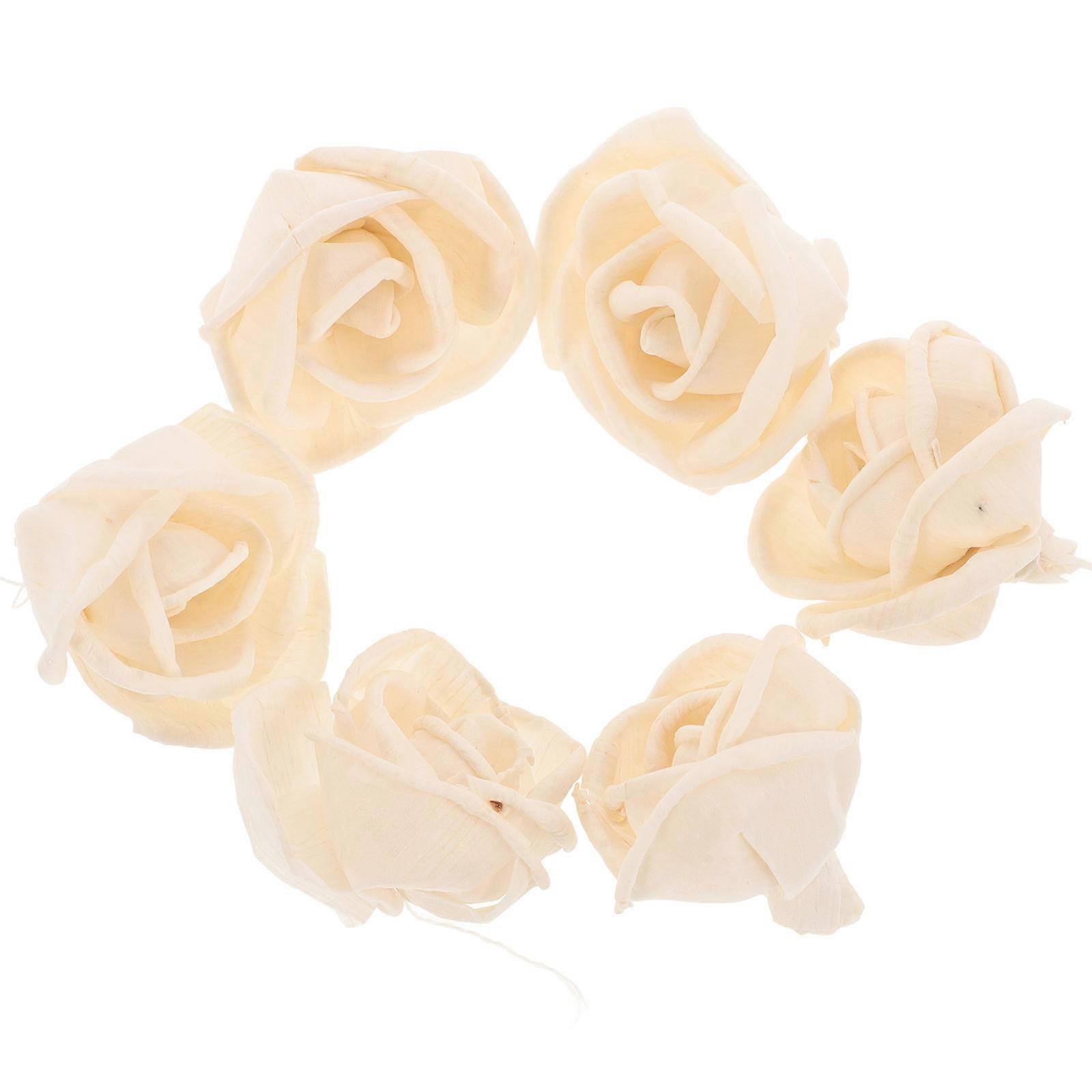 Flower Aromatherapy Diffuser for Car Use with 6Pcs Replacement Flowers