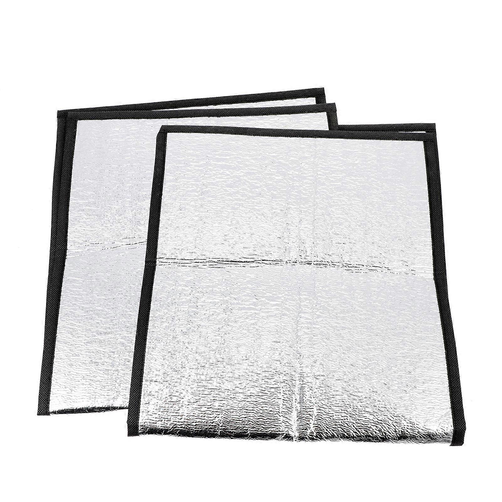 2pcs Reptile Box Heating Pad Warm Reflective Film for Snake Lizard Turtle