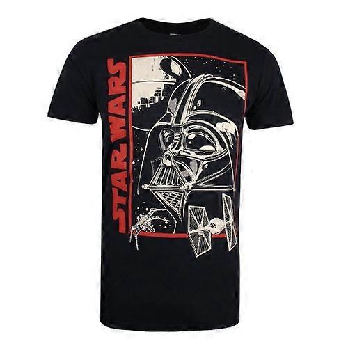 Star Wars Mens Darth Vader Poster T-Shirt