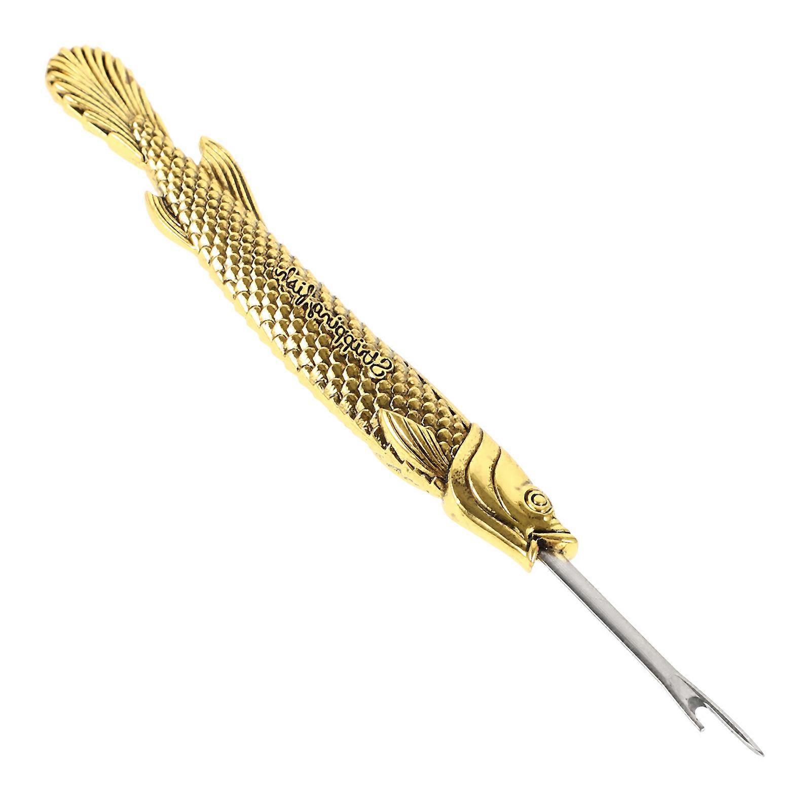 Metal Seam Ripper for Sewing Crafting Golden Thread Remover Tool