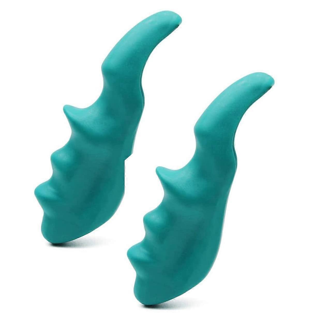 2pcs Thumb Saver Massage Tool for Deep Tissue Trigger Point Relief, Ergonomic Grip for Neck Back
