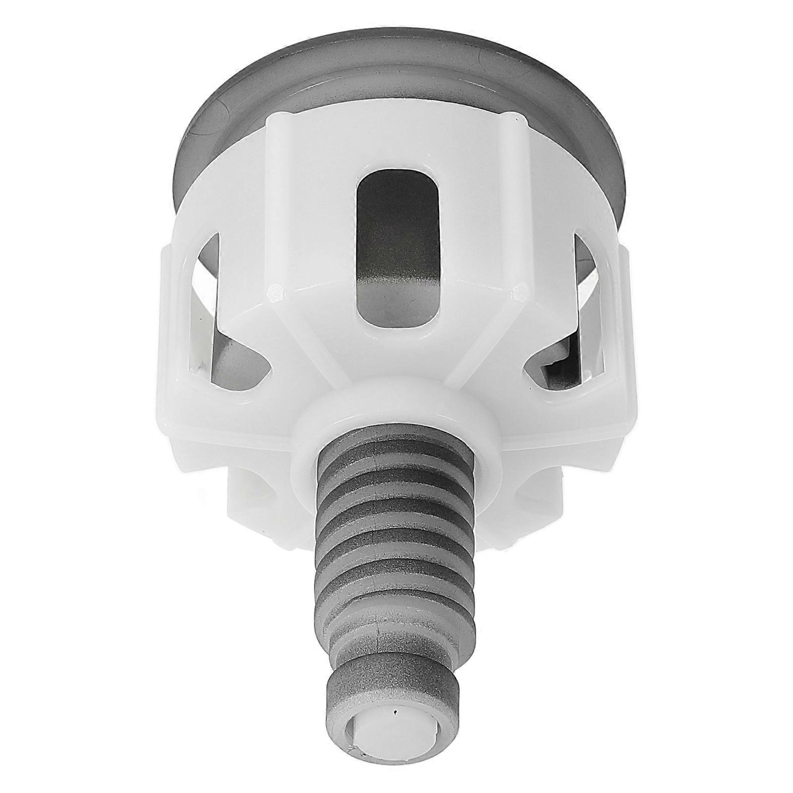 Dual Flush Toilet Button for Home ABS Chromeplate Material Easy Installation Black Color Fits Various Tanks