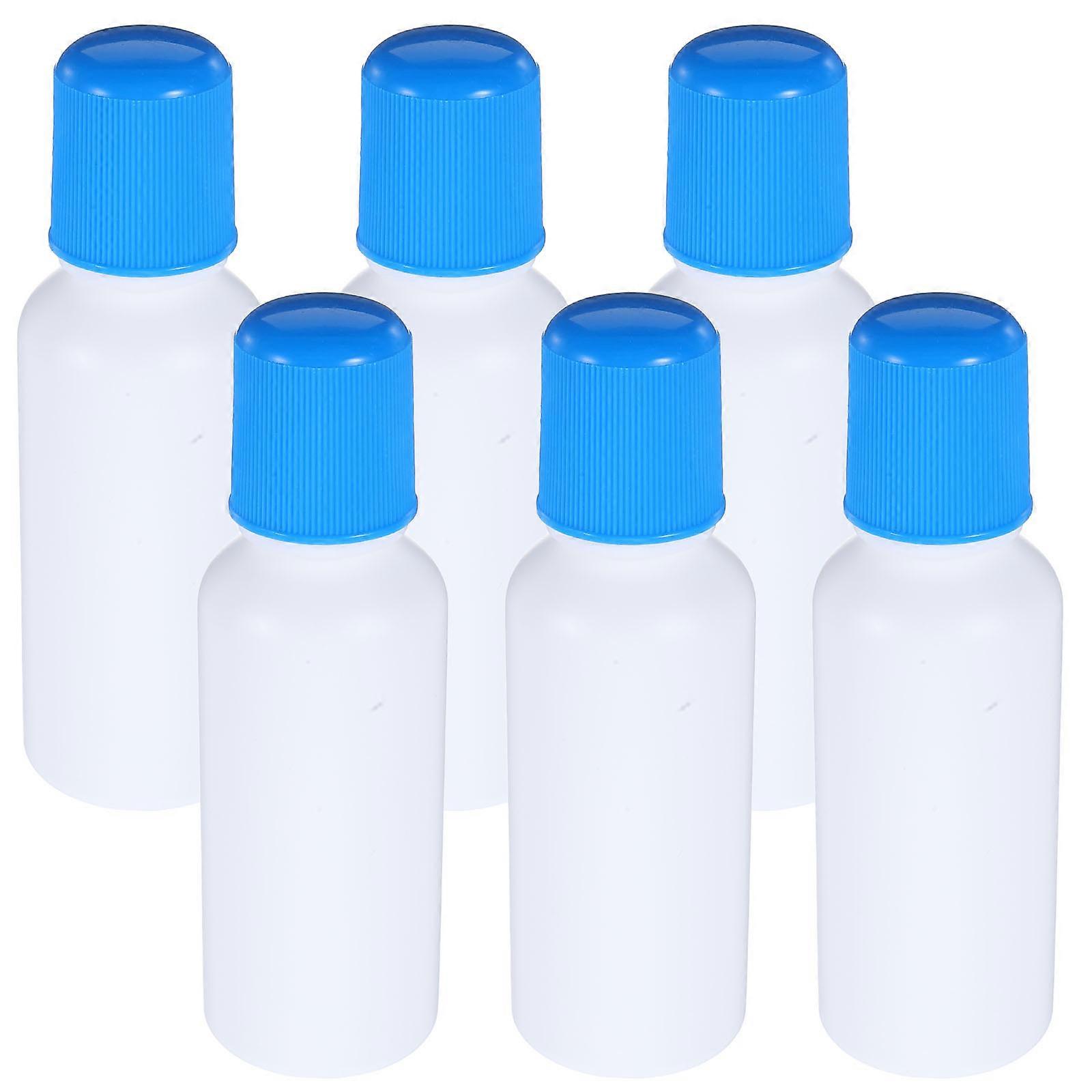 Travel Small Liquid Bottles for Embrocation Refillable Leakproof 6Pcs Set