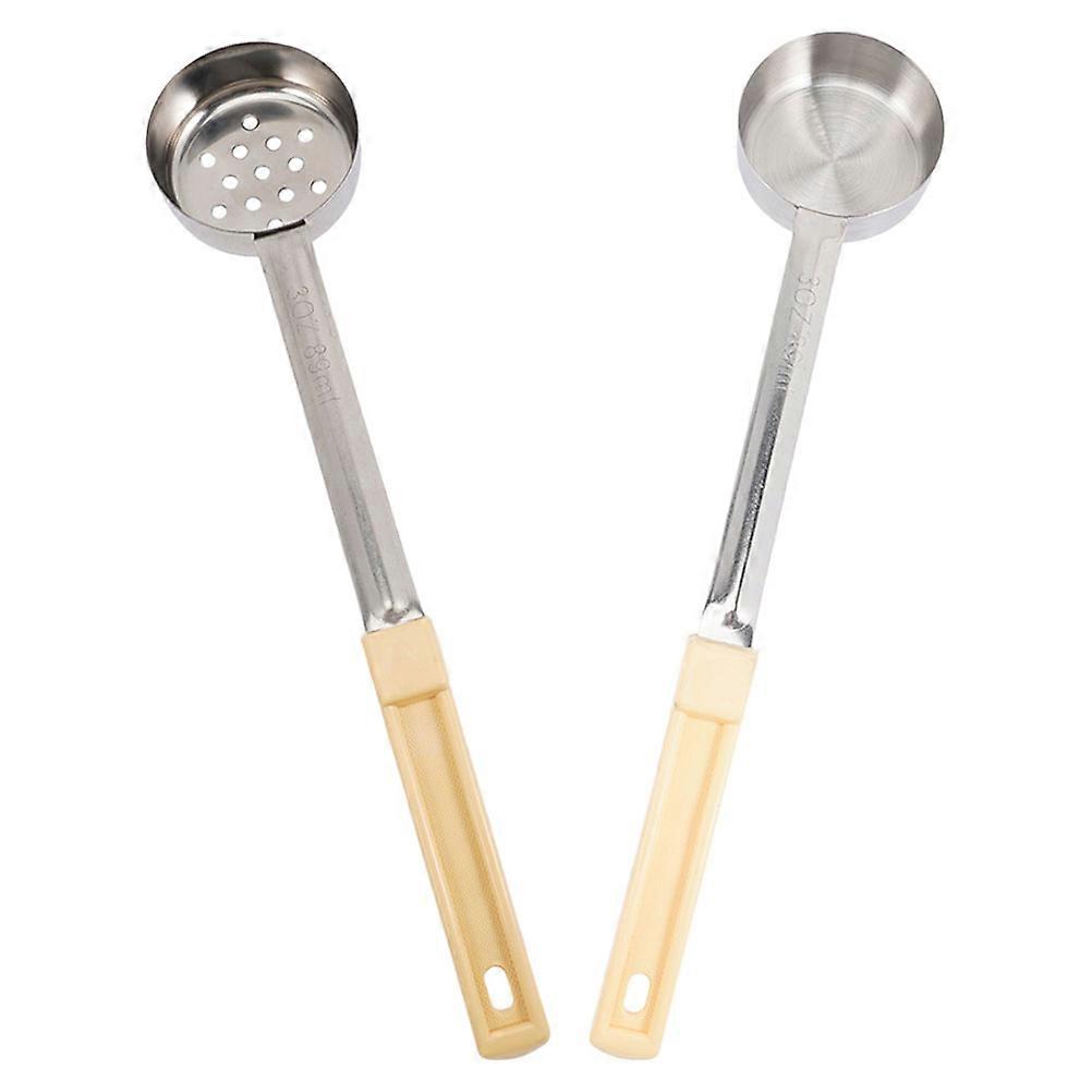 Pizza Sauce Ladle for Serving 8Pcs Flat Bottom Sauce Spread Spoon