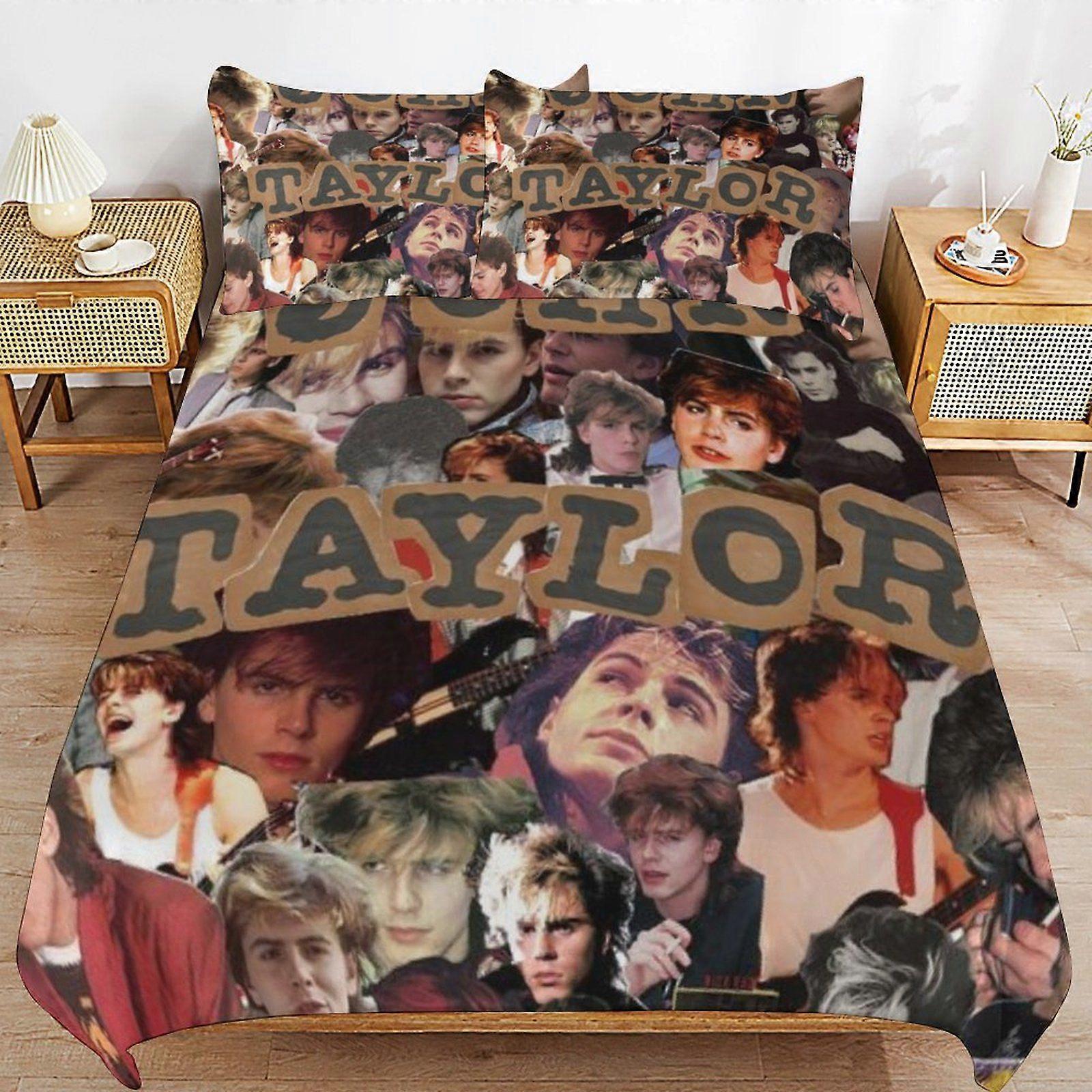 Duran duran Complete Bed Solution Long Thread Use Durable Zip Soft Touch Duvet Cover Sets Practicality