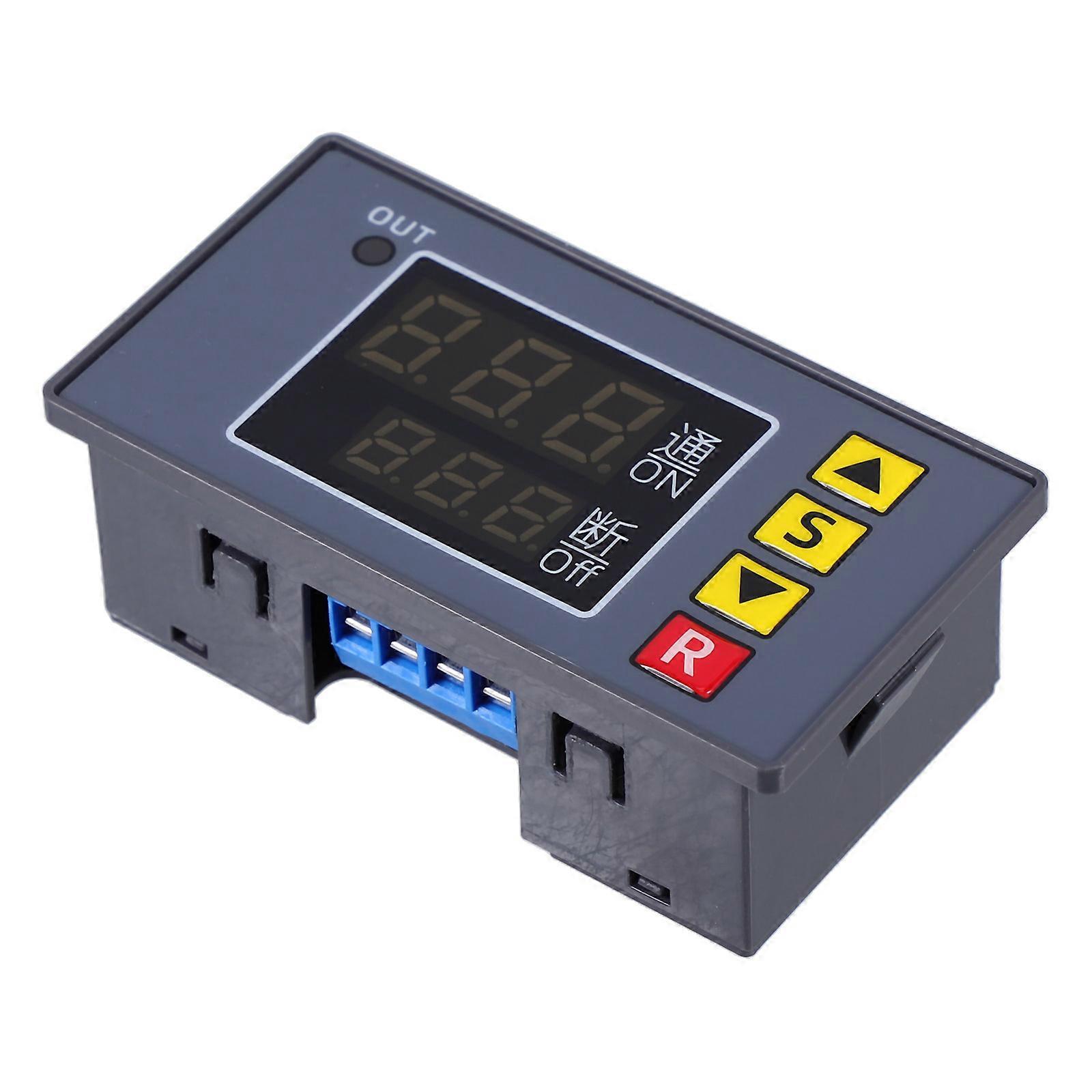 Multifunctional Delay Relay Programmable Module Automation Equipment Precise Timing Control 1Pcs