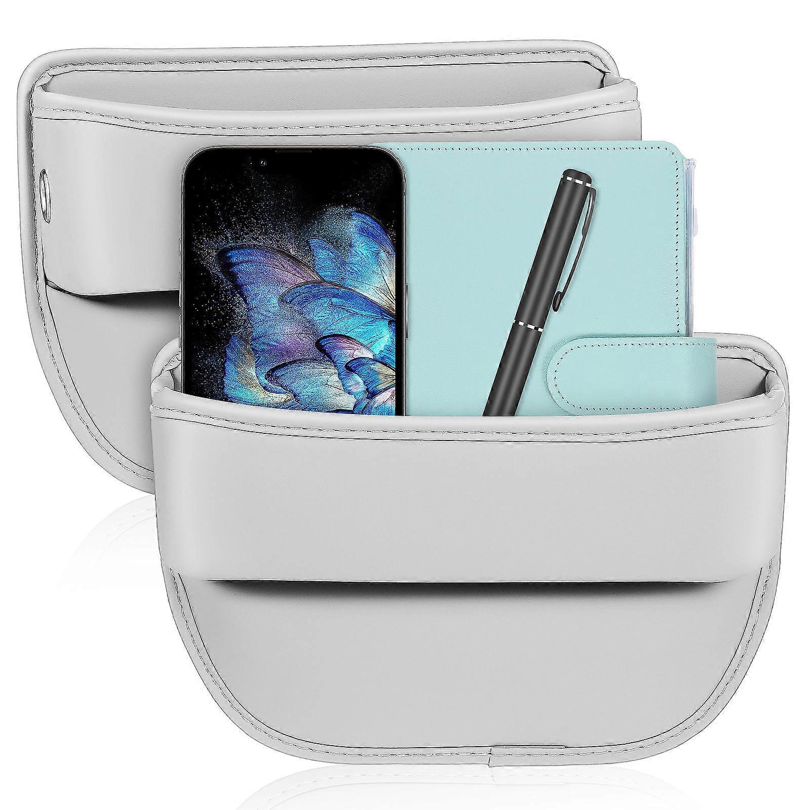 Car Seat Storage Box Organizer for Car Use 2Pcs Set