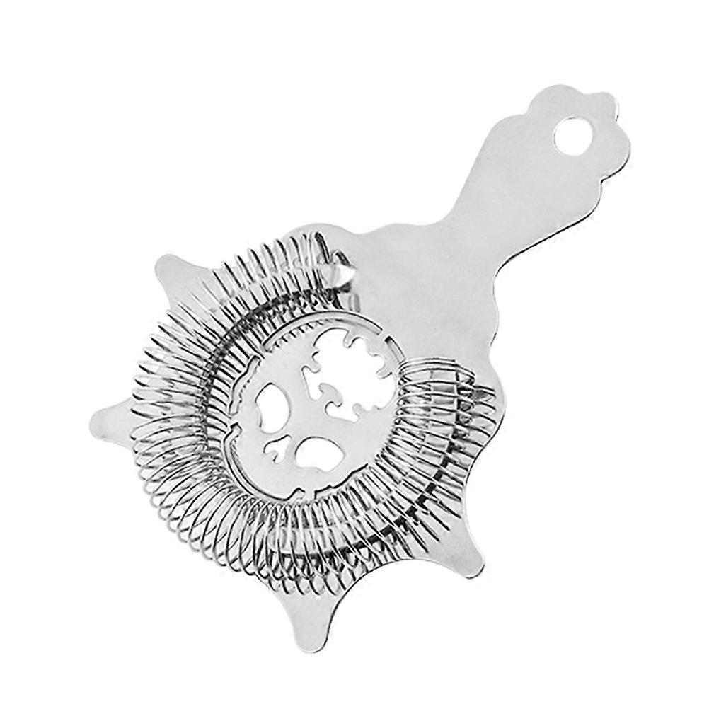 Ice Strainer 1Pc High Filtration Efficiency Tool for Home Use Silver Metal Material