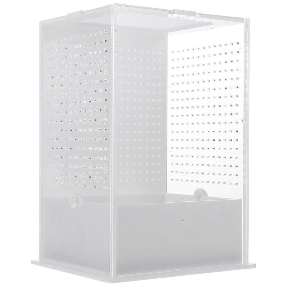 Transparent Acrylic Reptile Terrarium Box for Breeding Practical Case
